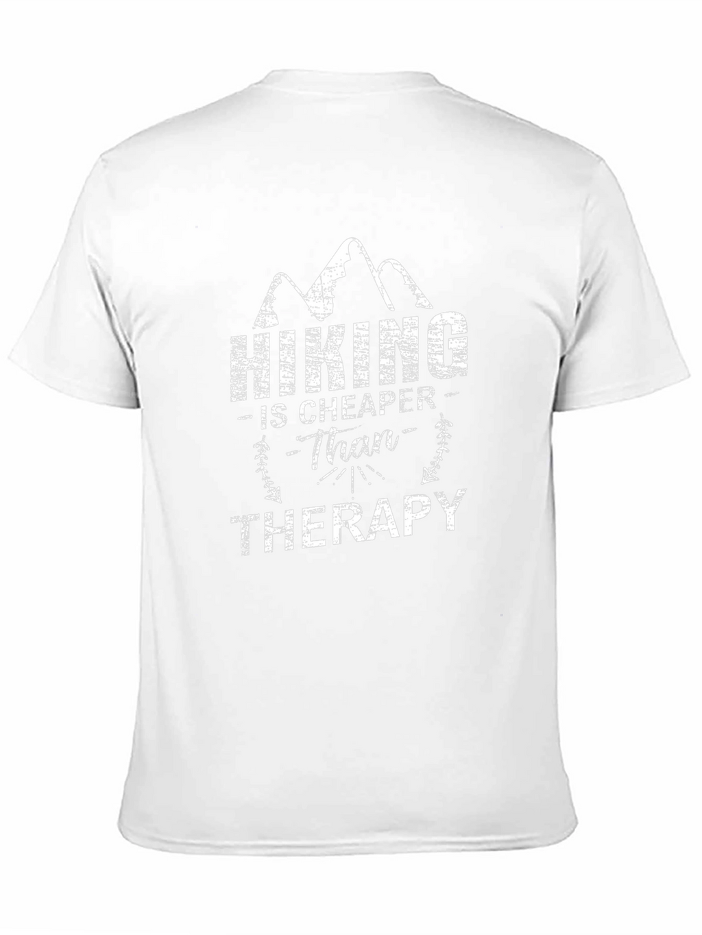 Hiking Cheaper Than Therapy Graphic Tee