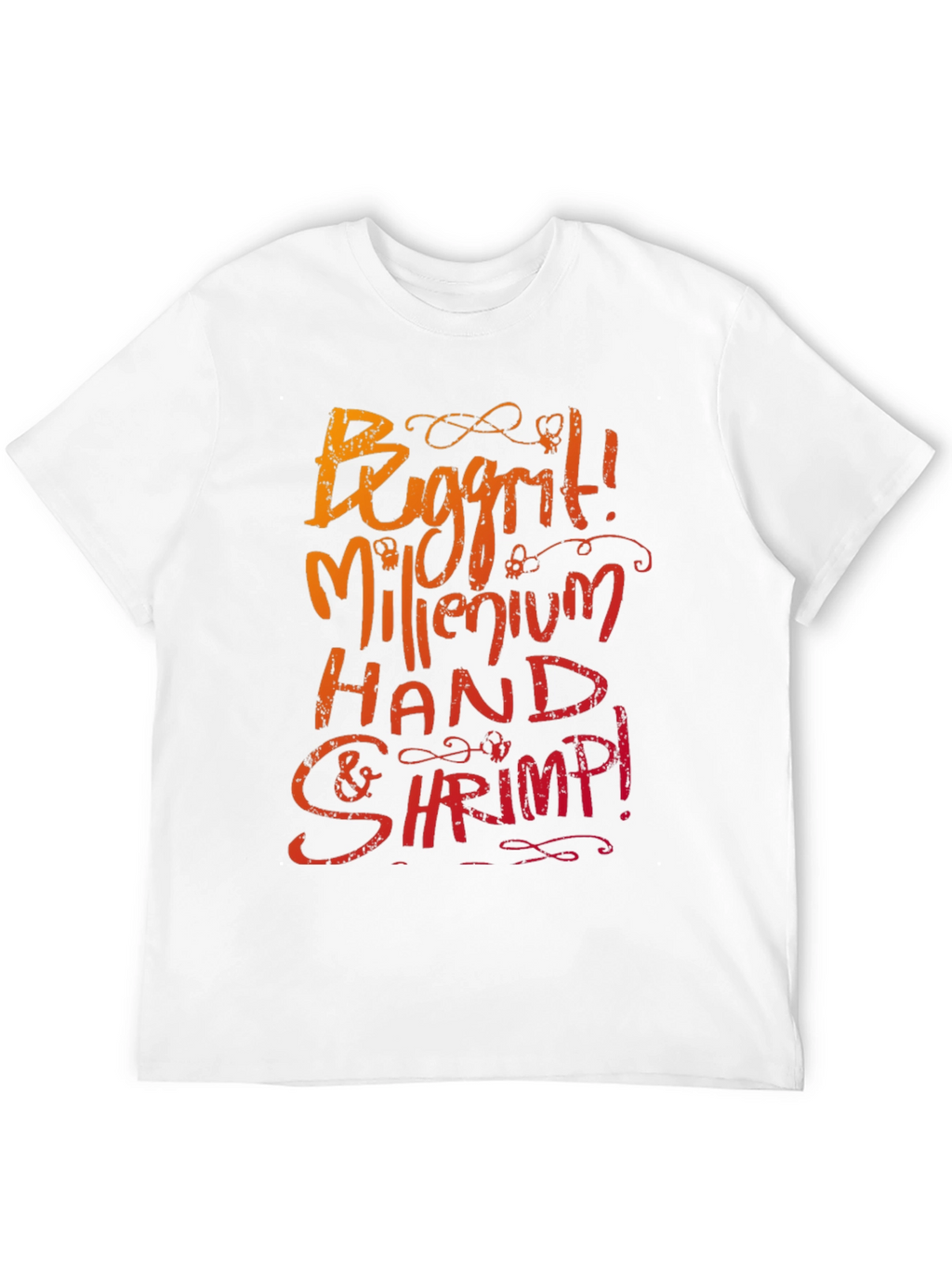 Buggrit Millenium Hand & Shrimp! Graphic Tee