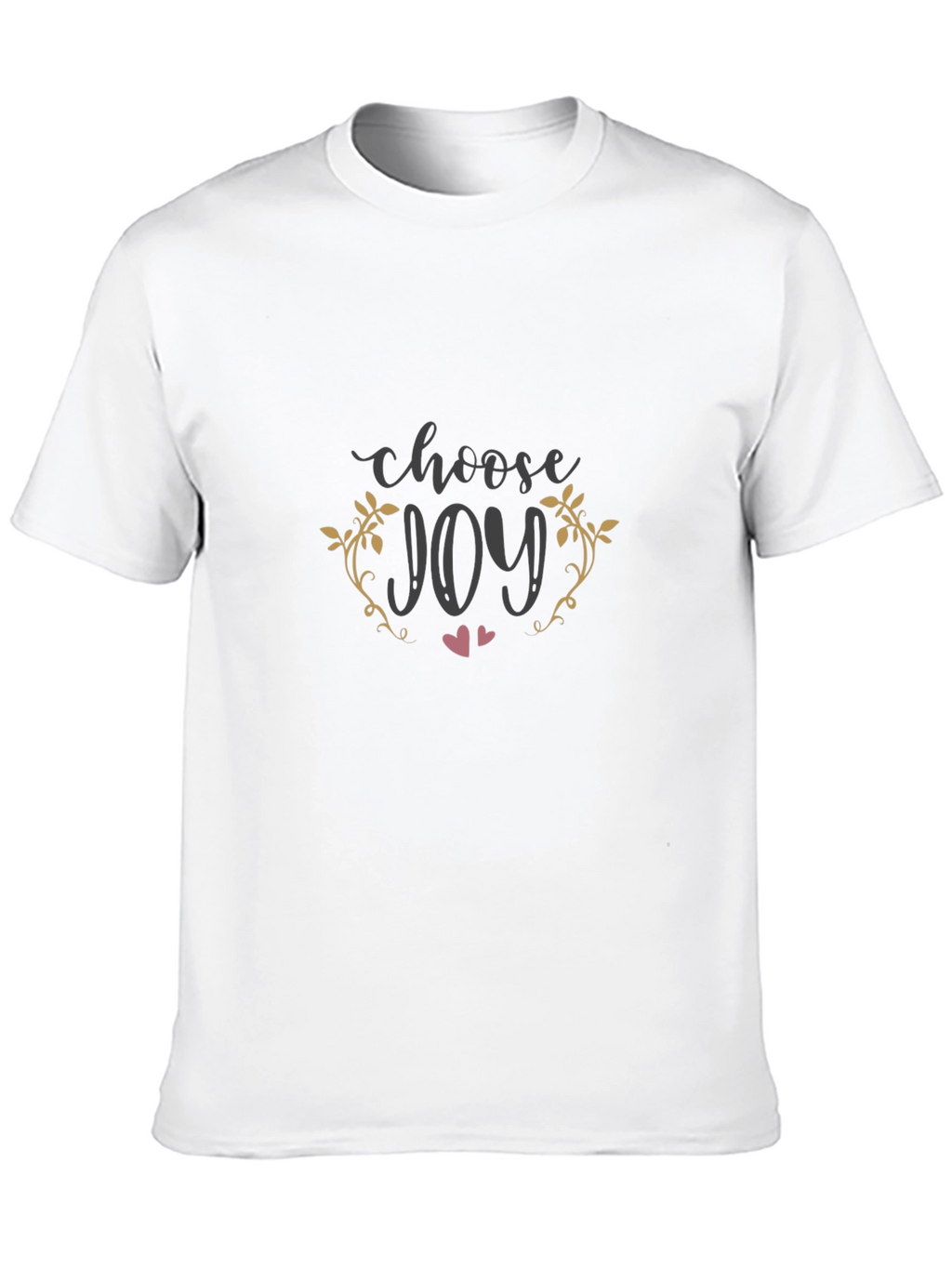Choose Joy Graphic Tee - Stylish Comfort