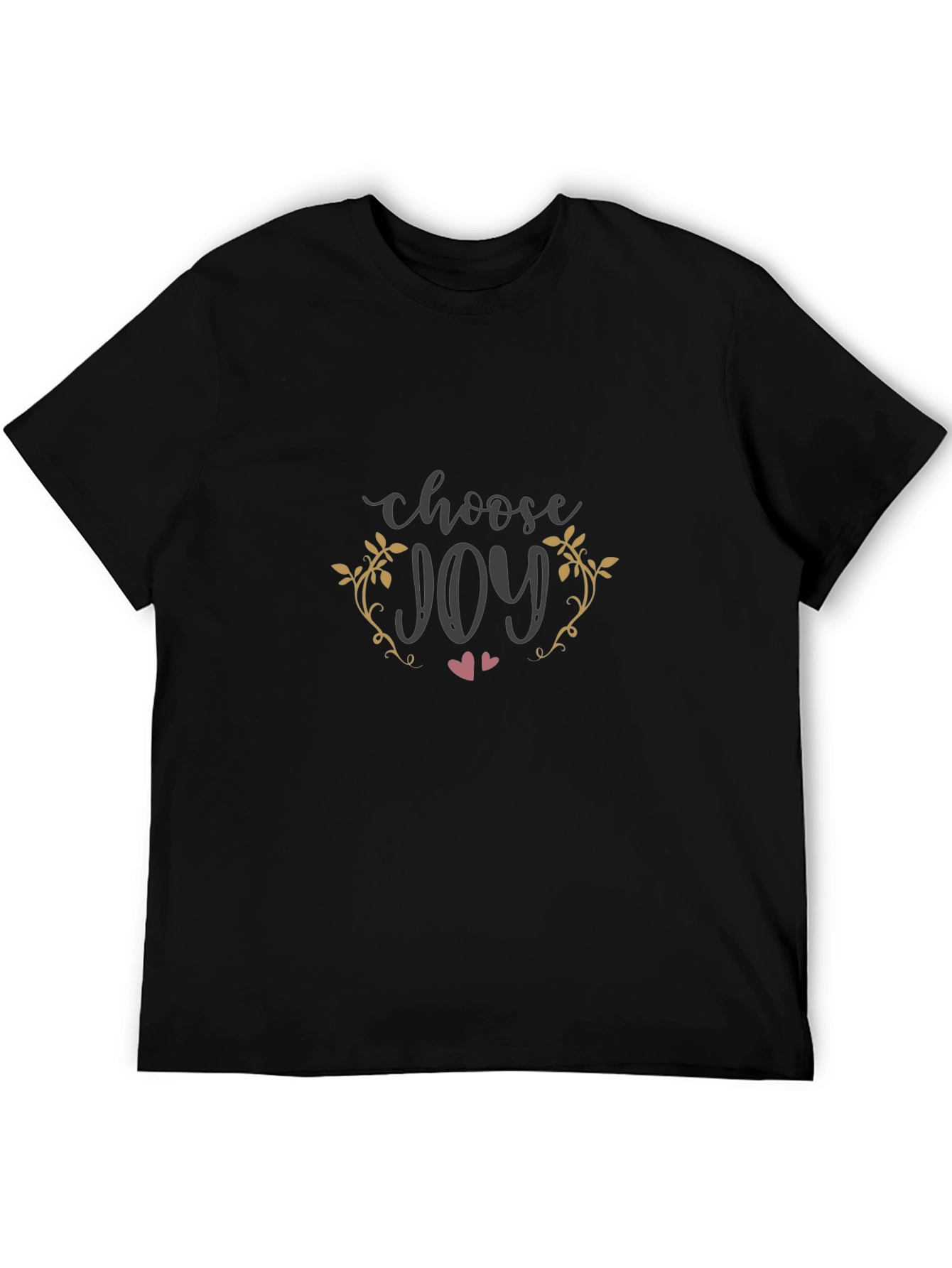 Choose Joy Graphic Tee - Stylish Comfort