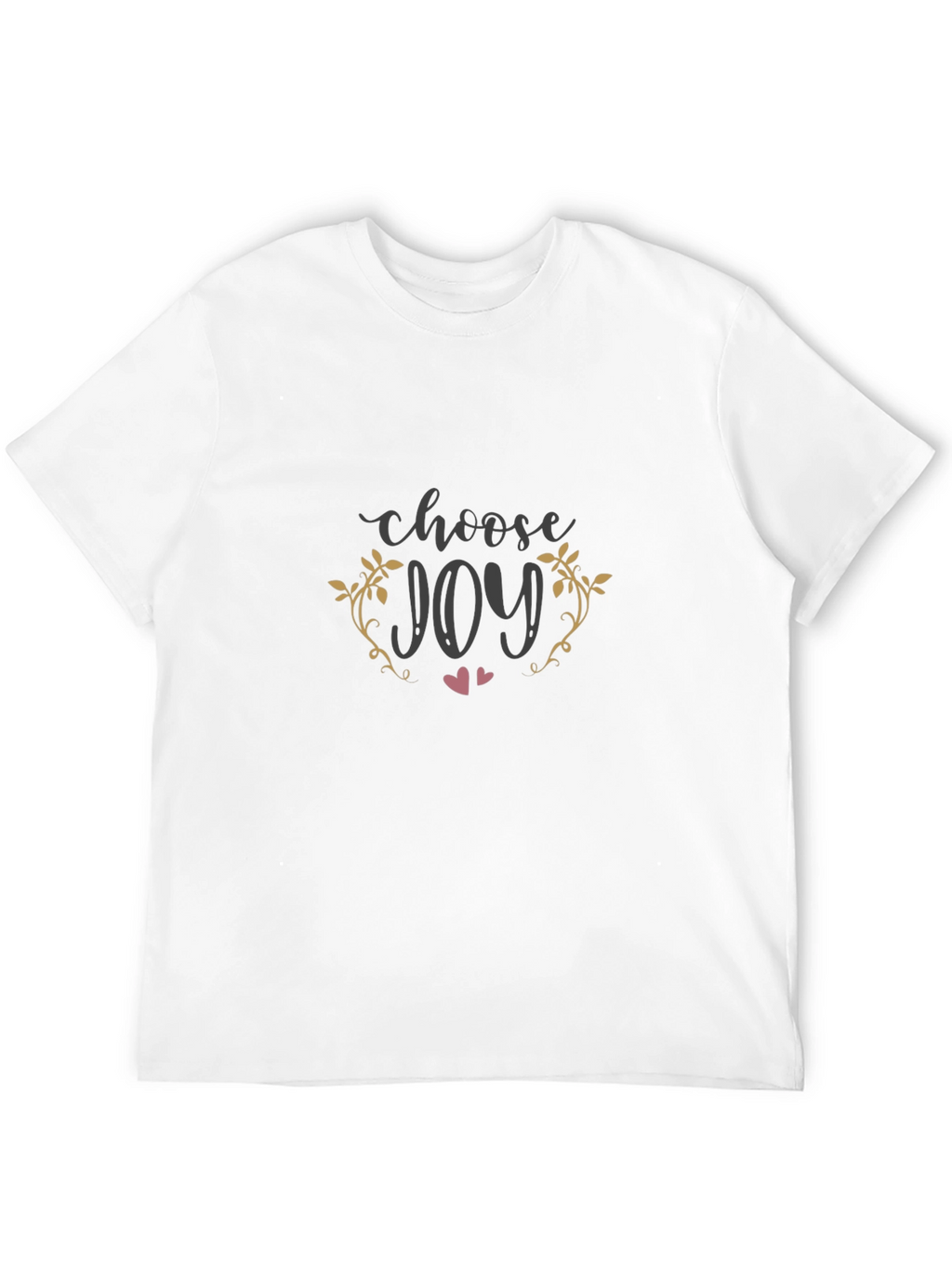 Choose Joy Graphic Tee - Stylish Comfort