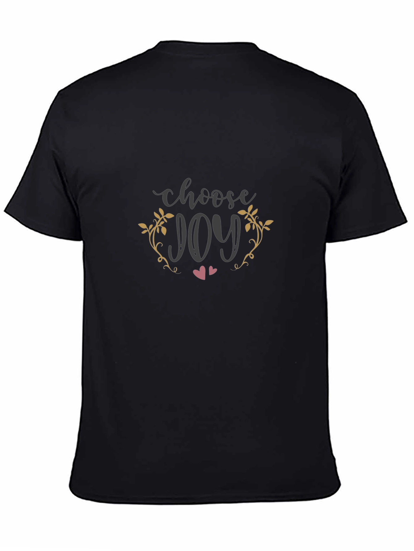 Choose Joy Graphic Tee - Stylish Comfort