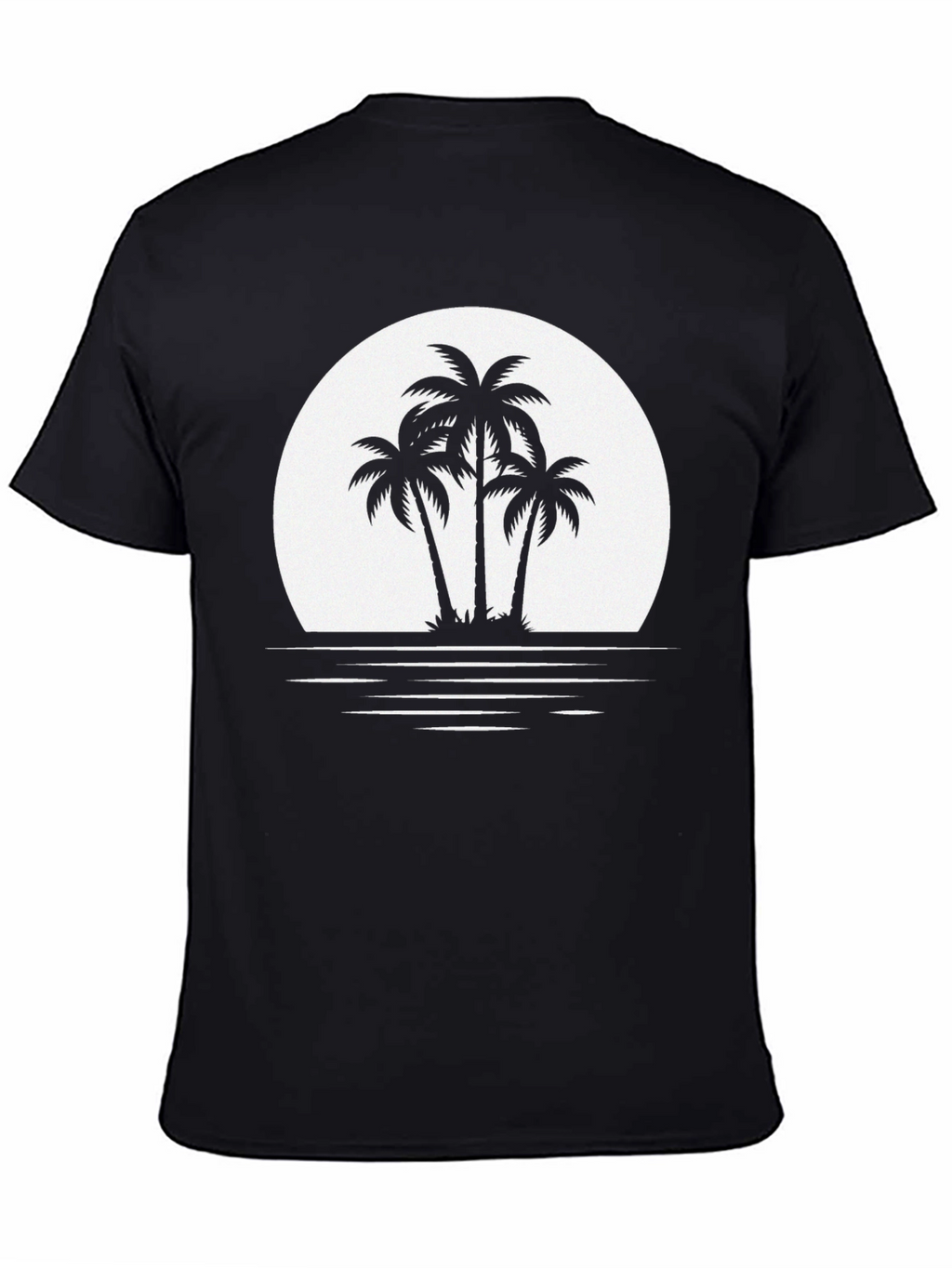 Palm Tree Sunset Graphic Tee