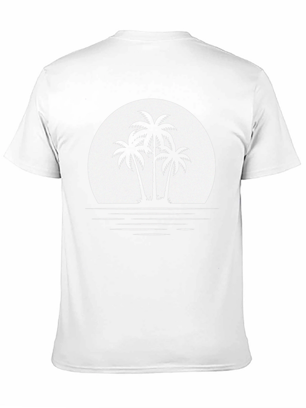 Palm Tree Sunset Graphic Tee