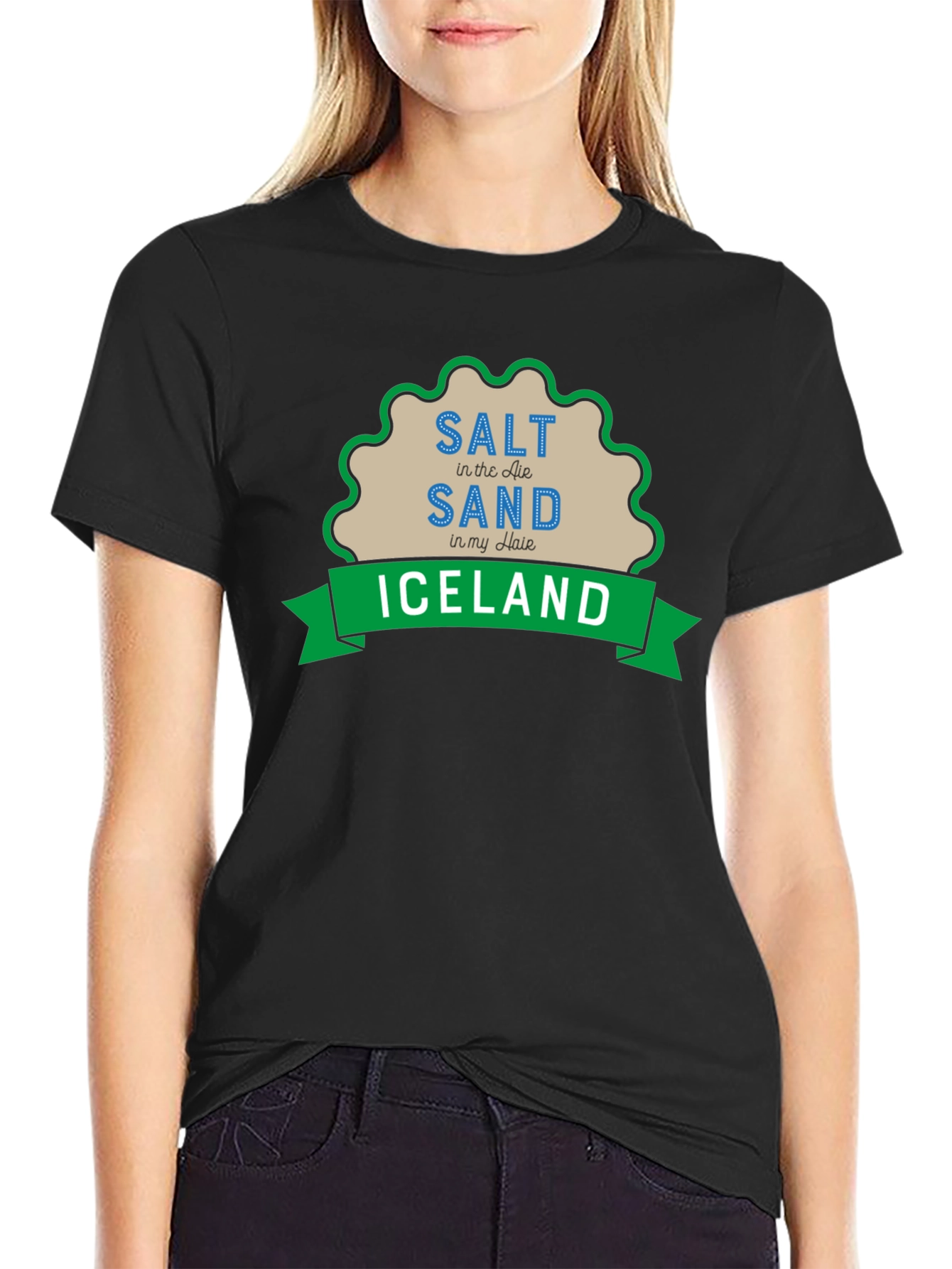 Salt Sand Iceland Graphic Tee