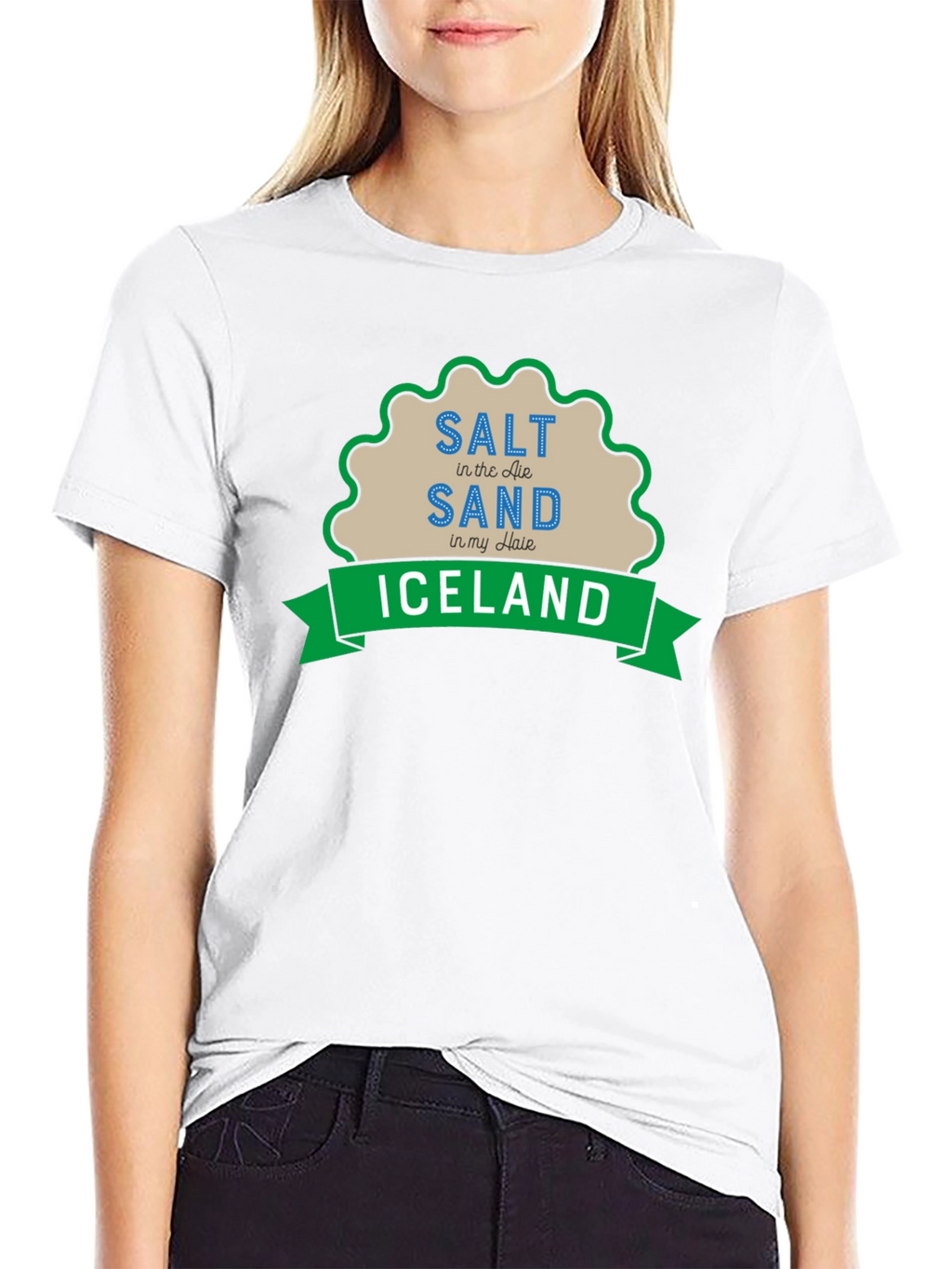 Salt Sand Iceland Graphic Tee