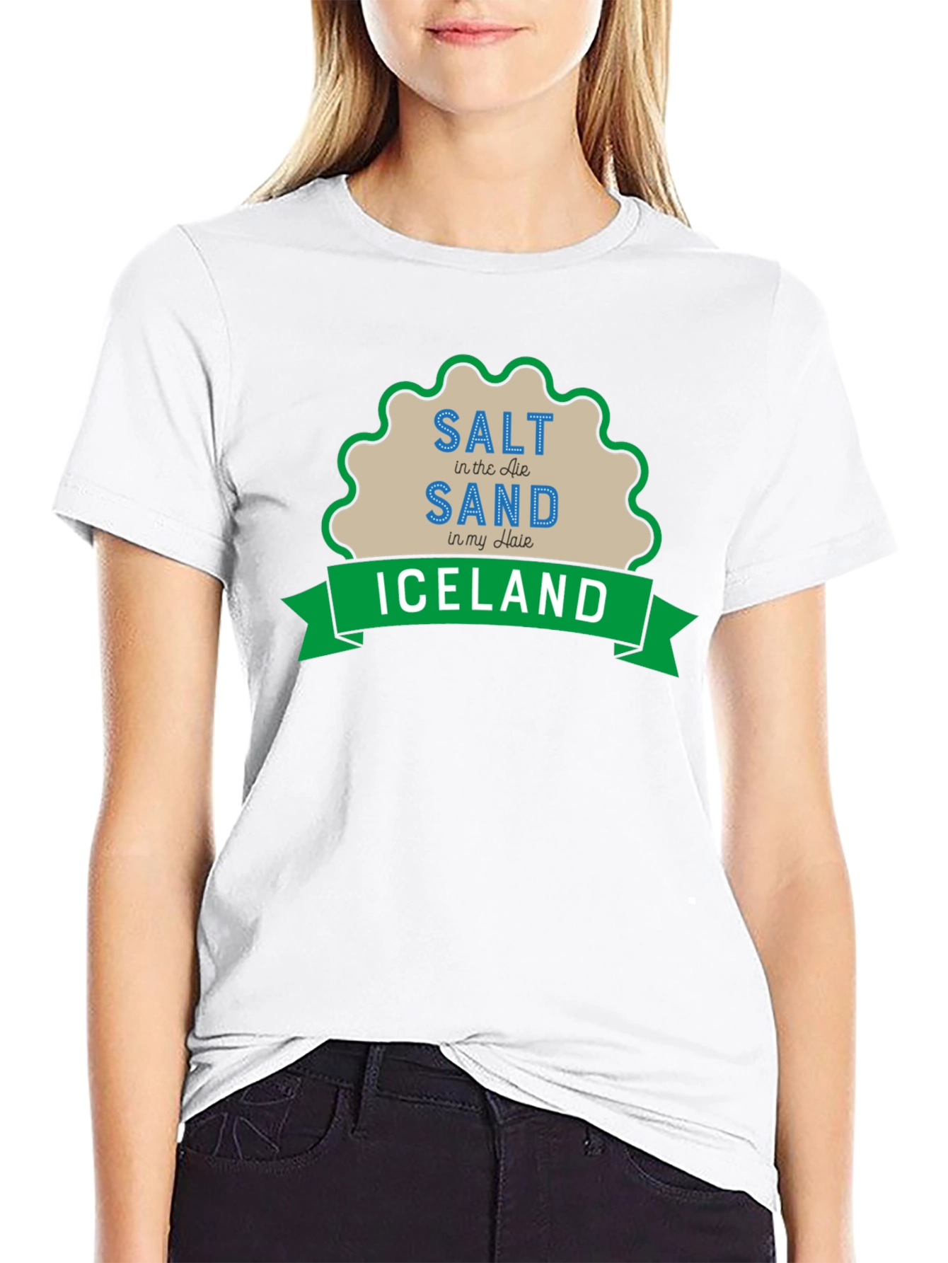 Salt Sand Iceland Graphic Tee