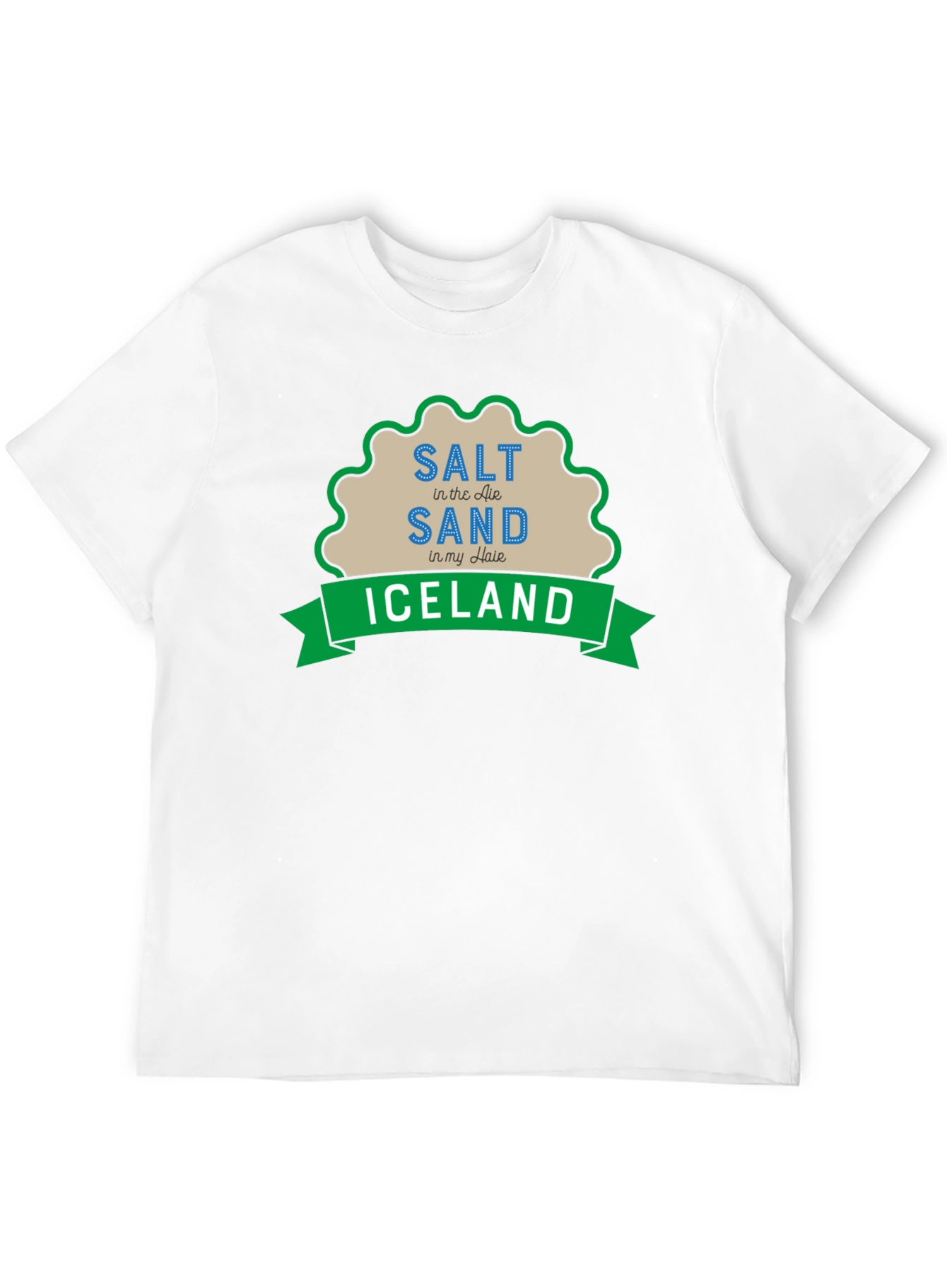 Salt Sand Iceland Graphic Tee