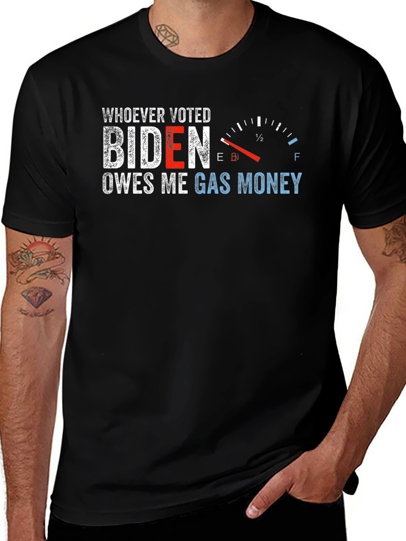 Biden Owes Me Gas Money T-Shirt