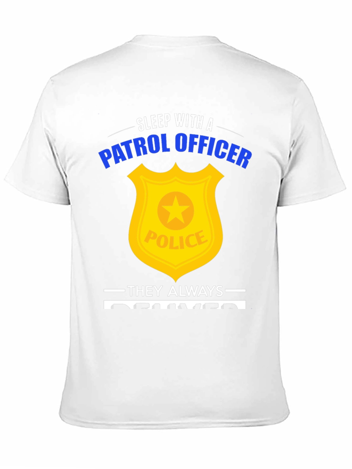 Sleep with a Patrol Officer Graphic Tee