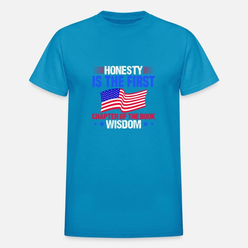 Honesty is the first chapter of the book wisdom