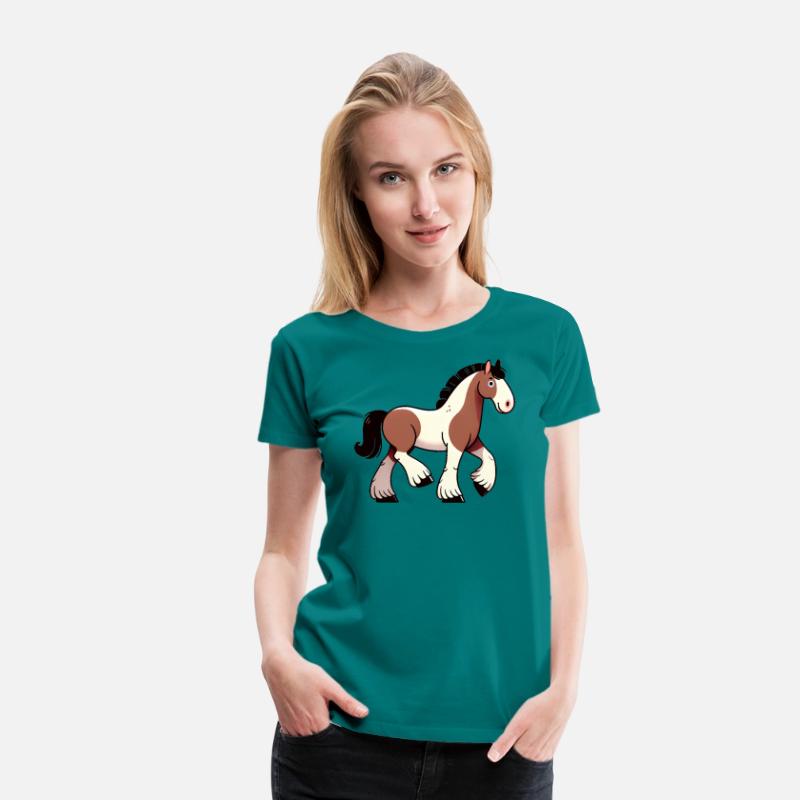 Horse Cartoon Horse Breed Oldenburg Horse