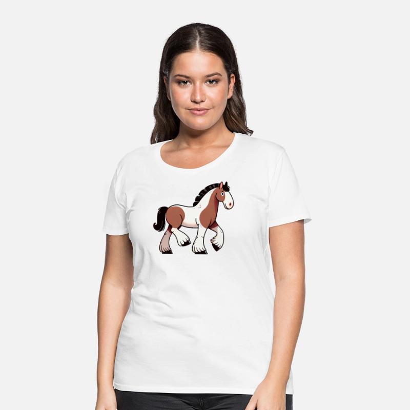 Horse Cartoon Horse Breed Oldenburg Horse