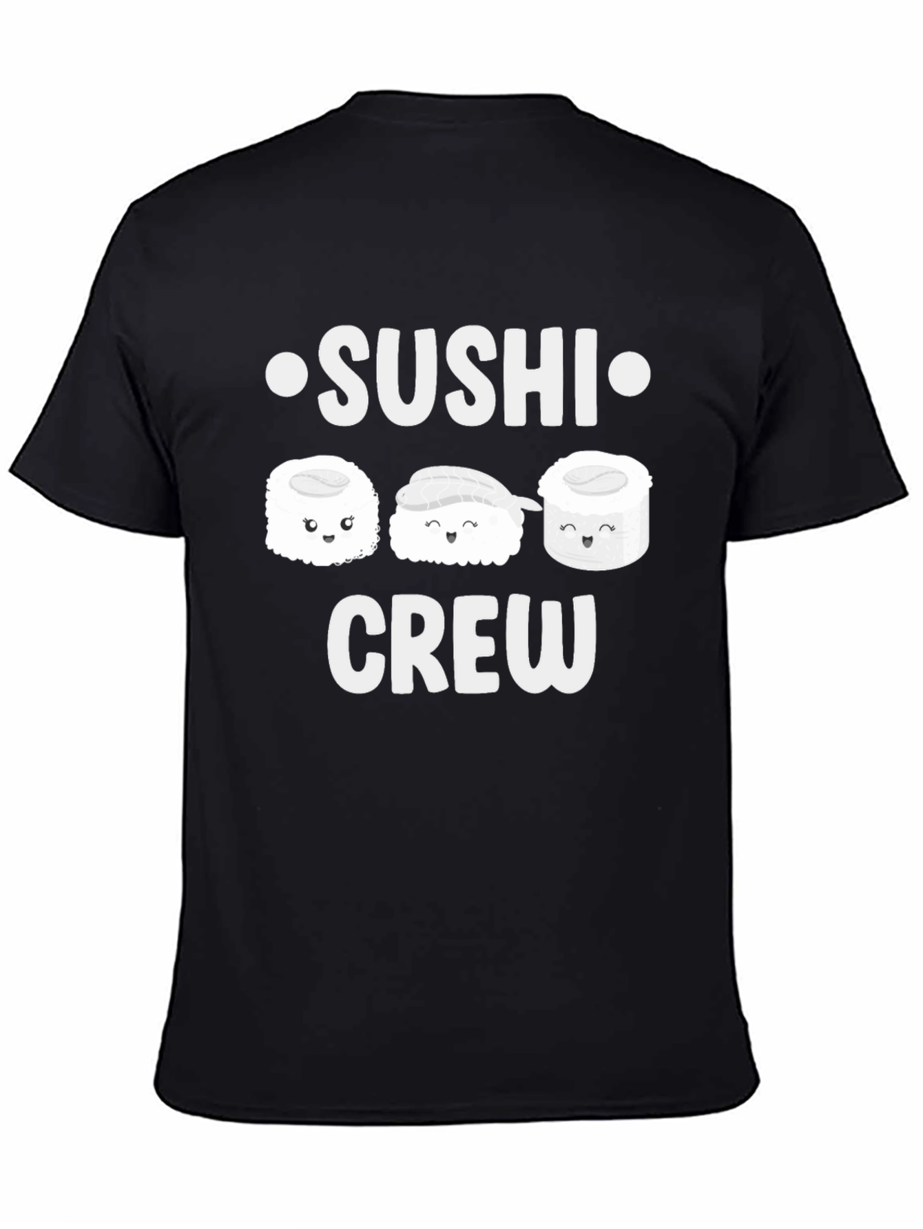 Sushi Crew Graphic T-Shirt - Cute Foodie Tee