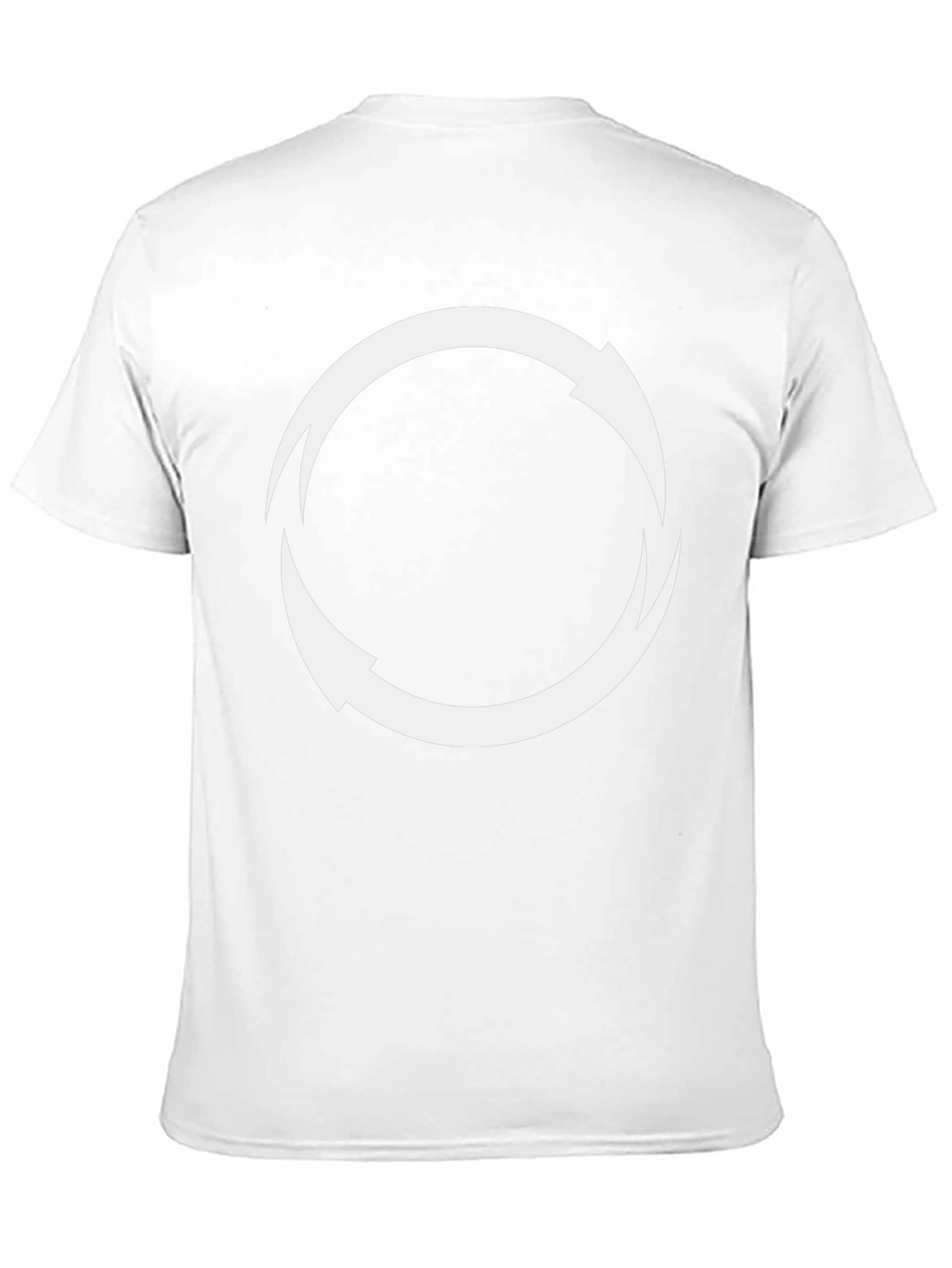 Circular Arrow Graphic Tee - Black