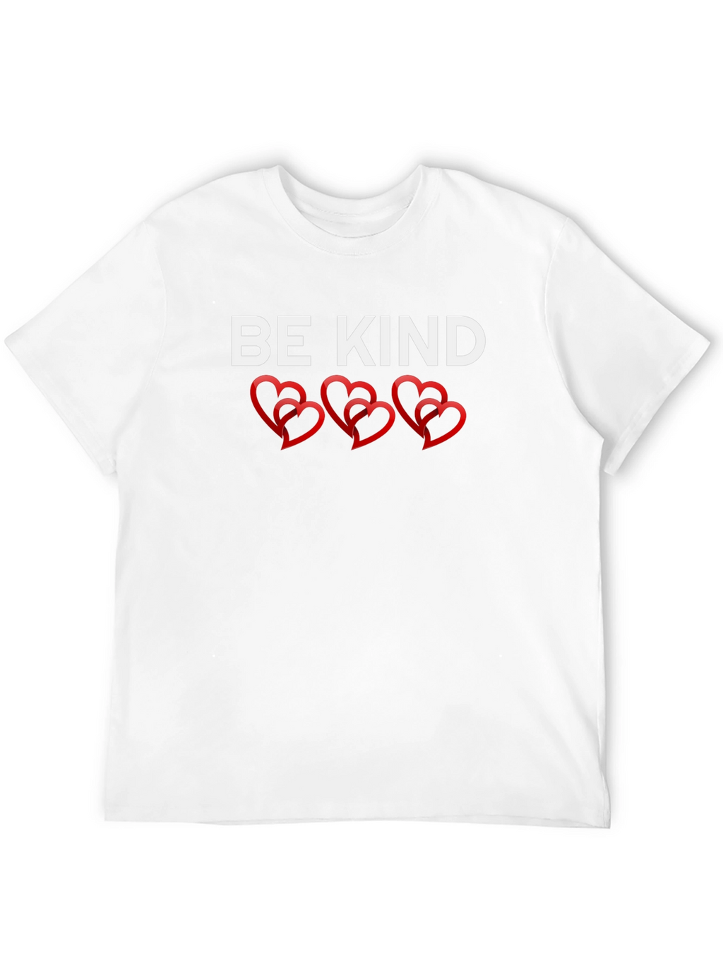 Be Kind Graphic T-Shirt - Heart Design