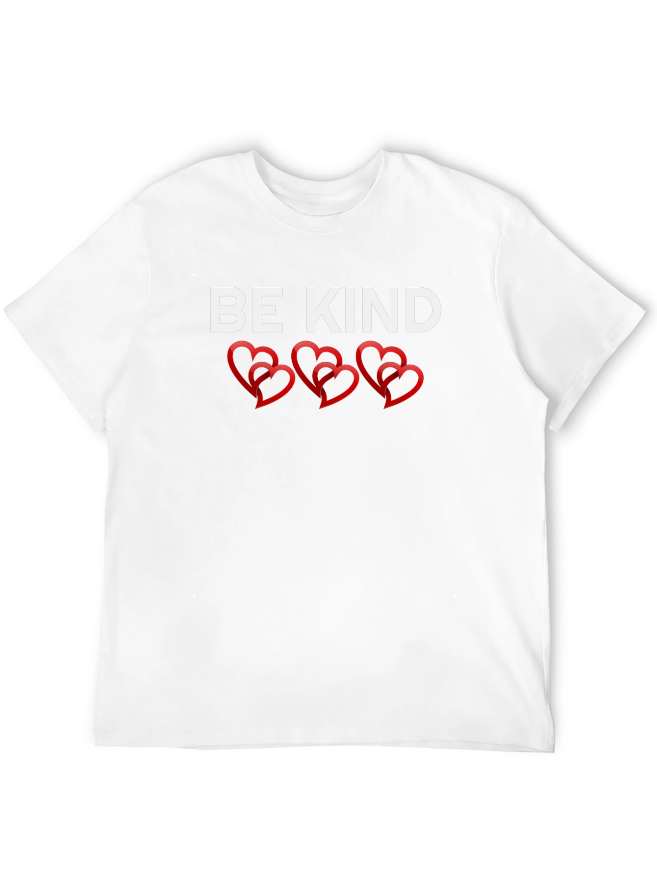 Be Kind Graphic T-Shirt - Heart Design