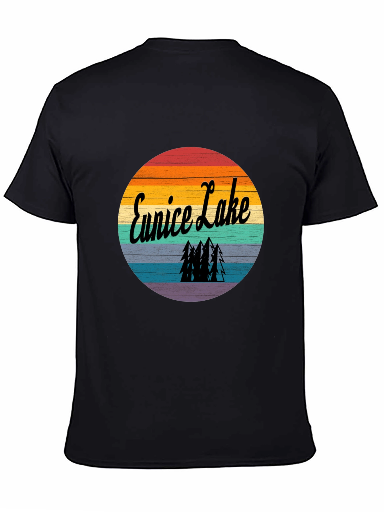 Eunice Lake Retro Sunset T-Shirt