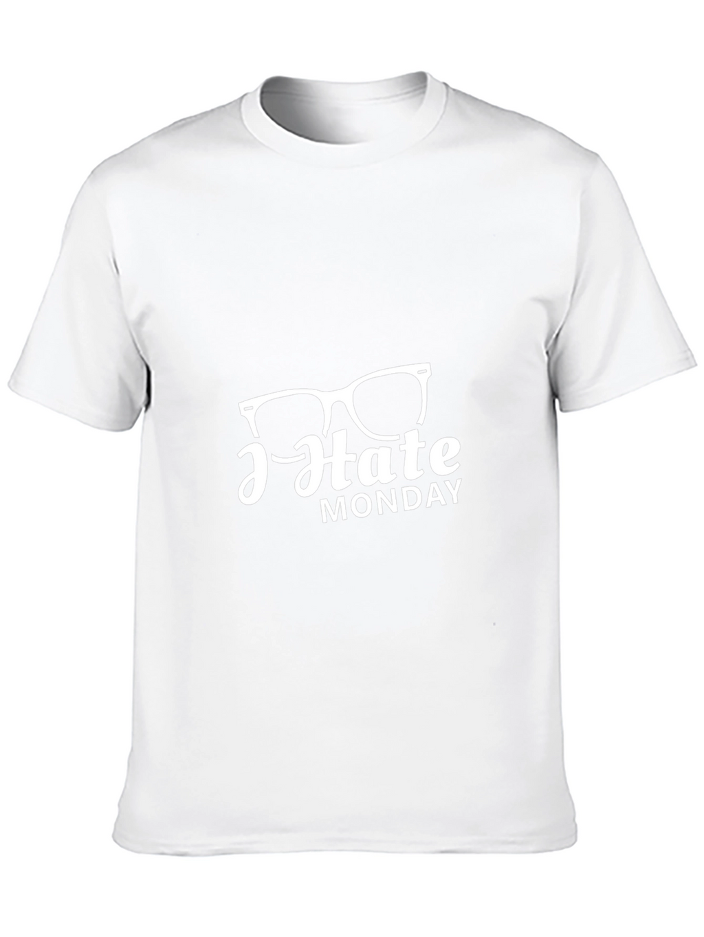 I Hate Monday Black T-Shirt