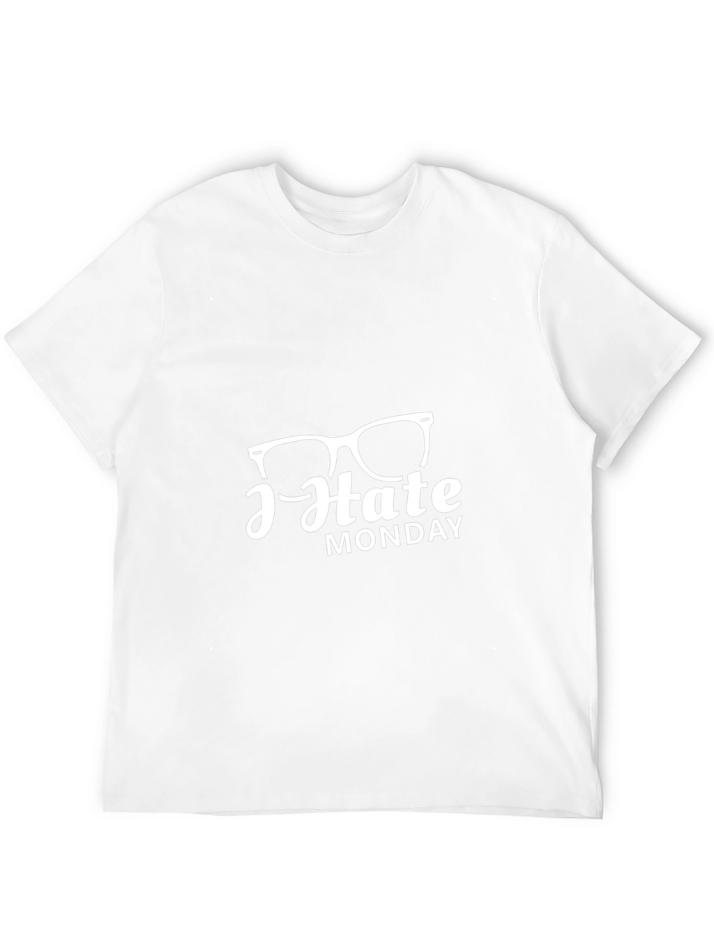 I Hate Monday Black T-Shirt