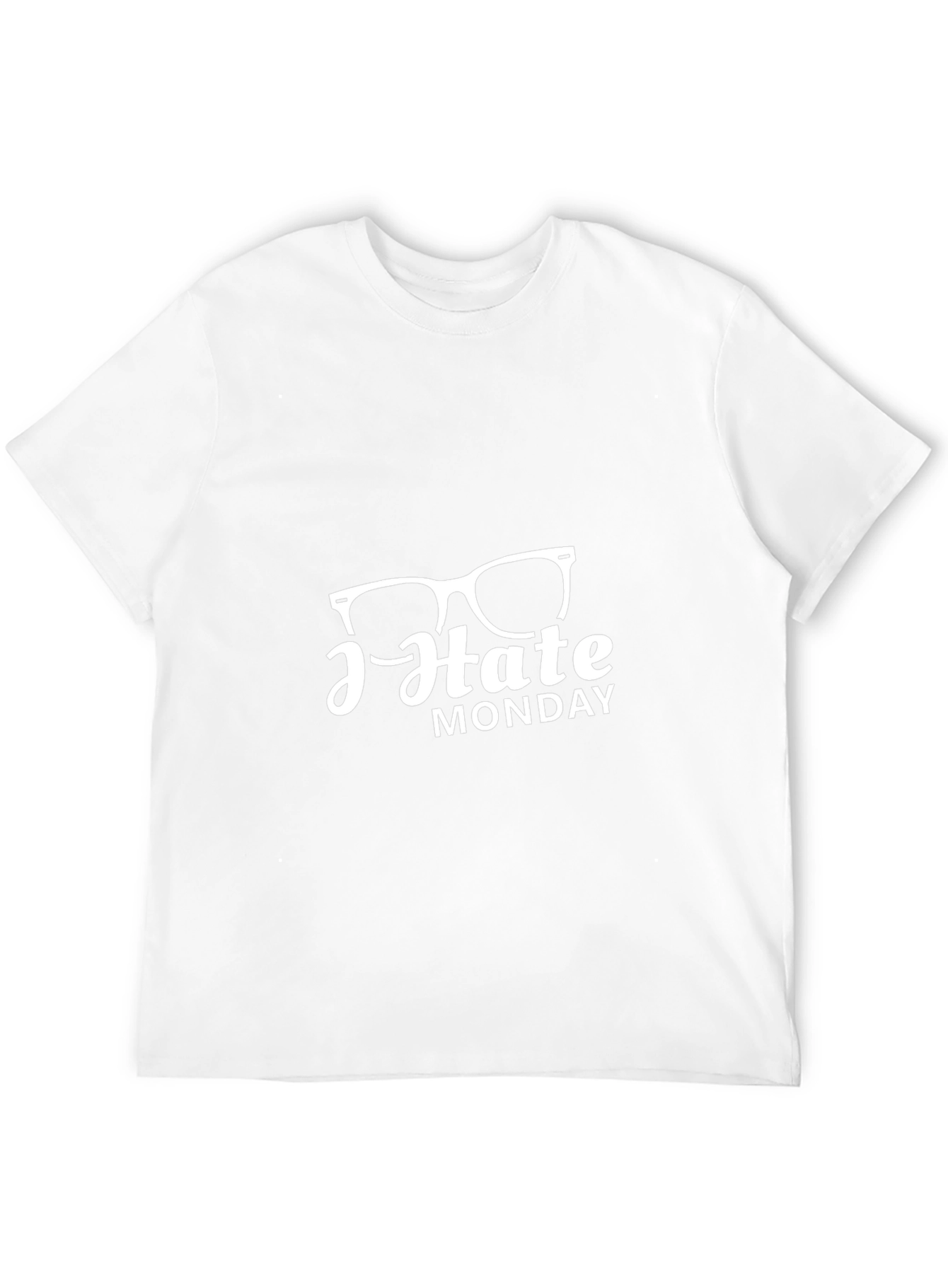 I Hate Monday Black T-Shirt