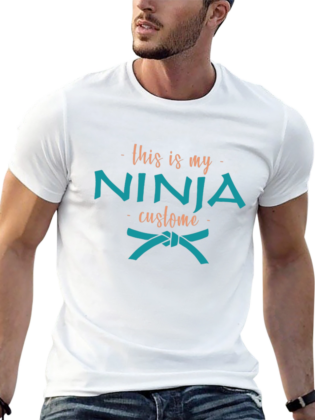 Funny Ninja Costume T-Shirt