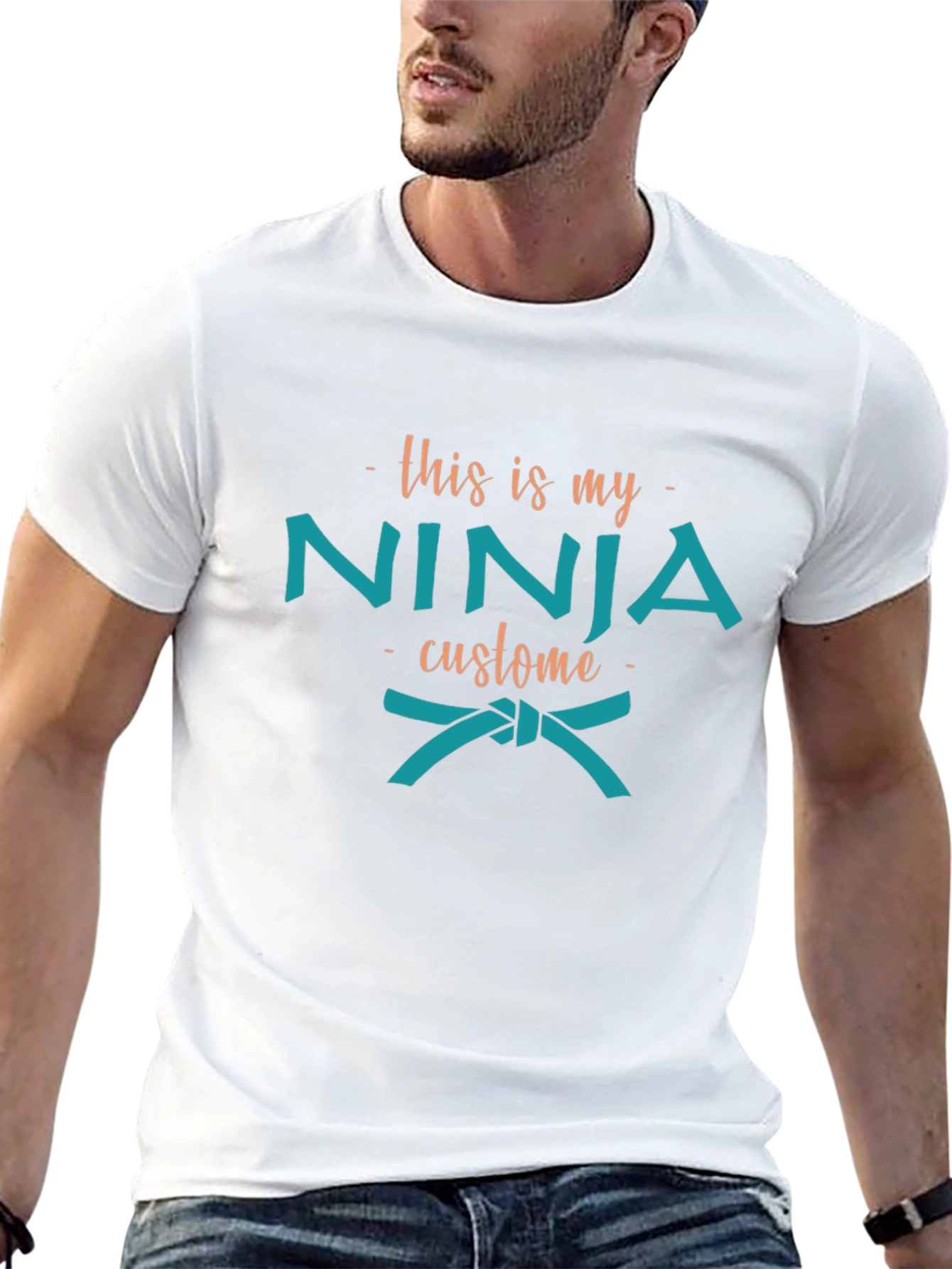 Funny Ninja Costume T-Shirt
