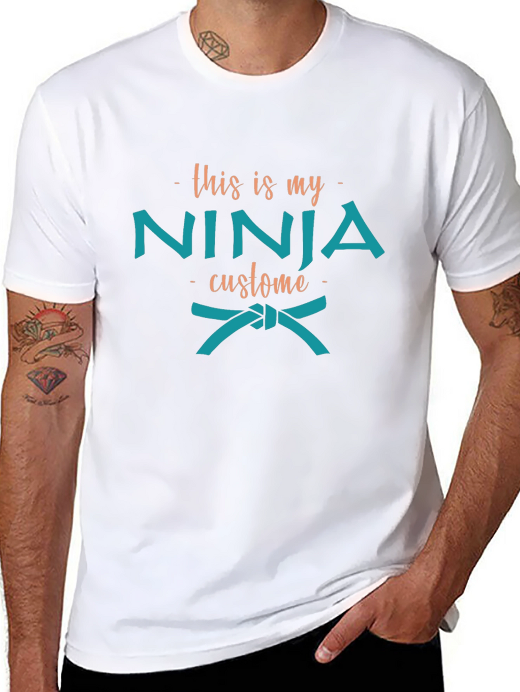 Funny Ninja Costume T-Shirt