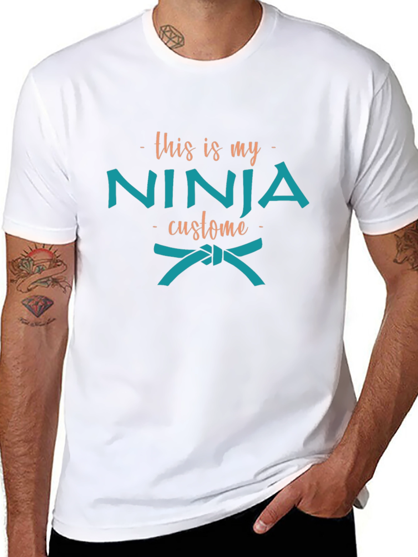 Funny Ninja Costume T-Shirt
