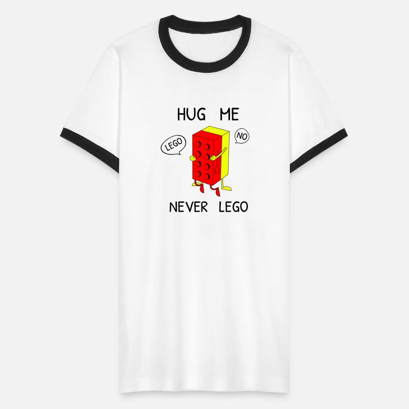 Hug Me Never Lego Funny Pun
