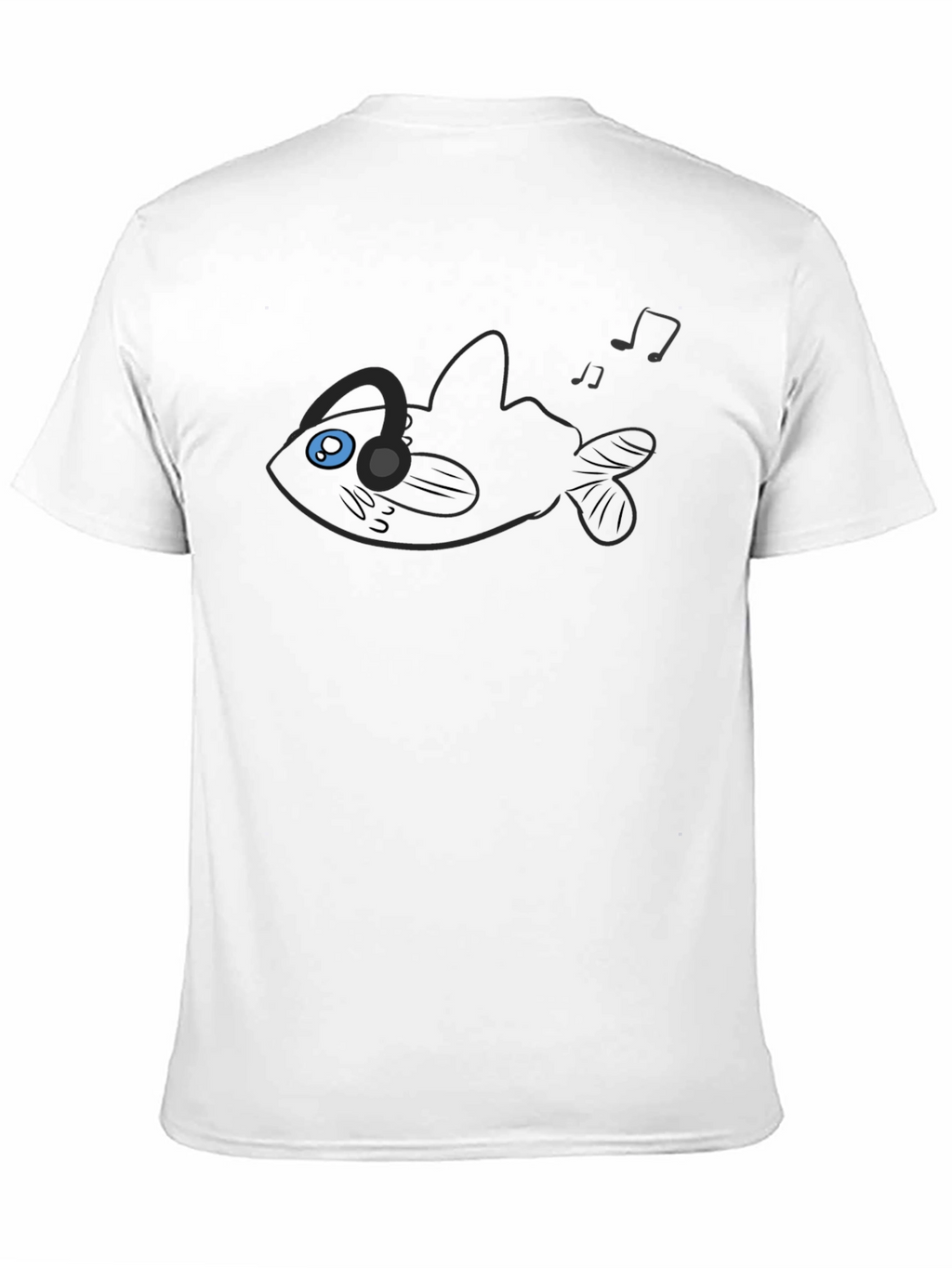 Angler Fish Music Lover Graphic Tee