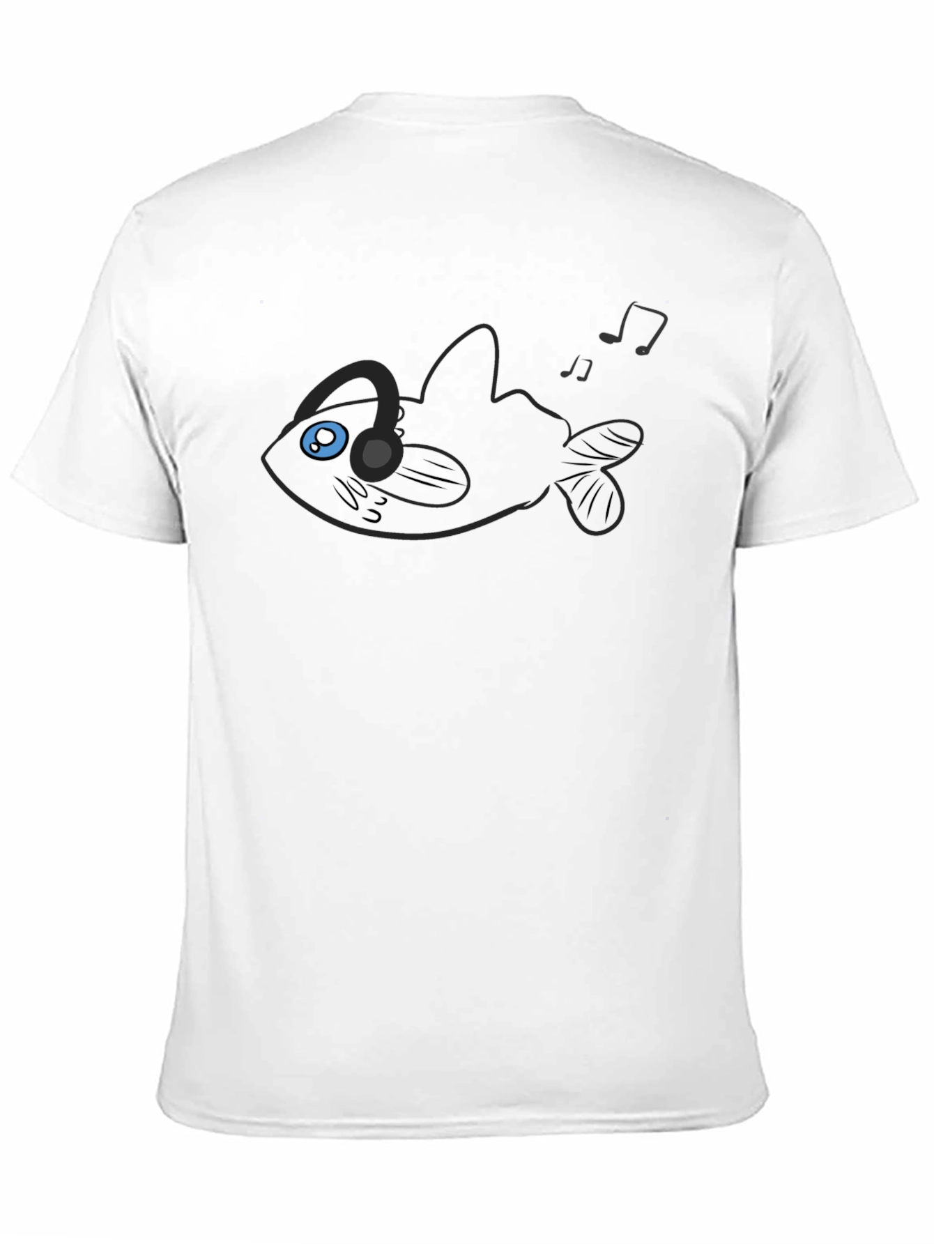 Angler Fish Music Lover Graphic Tee