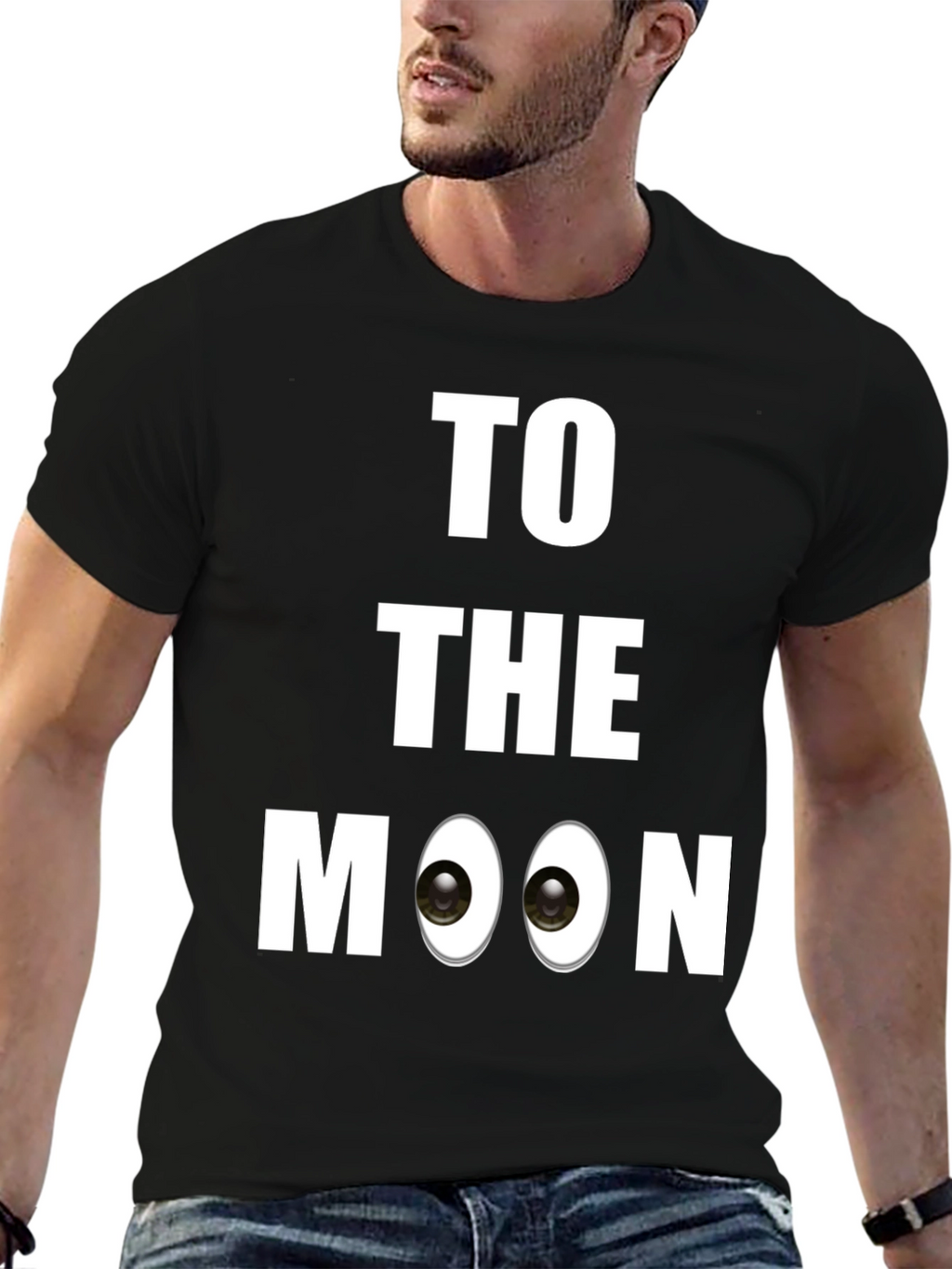 To The Moon Graphic Tee - Crypto Meme Shirt