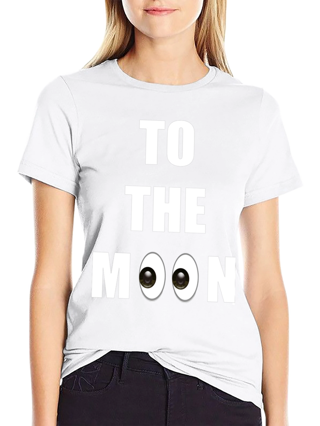 To The Moon Graphic Tee - Crypto Meme Shirt