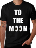 To The Moon Graphic Tee - Crypto Meme Shirt