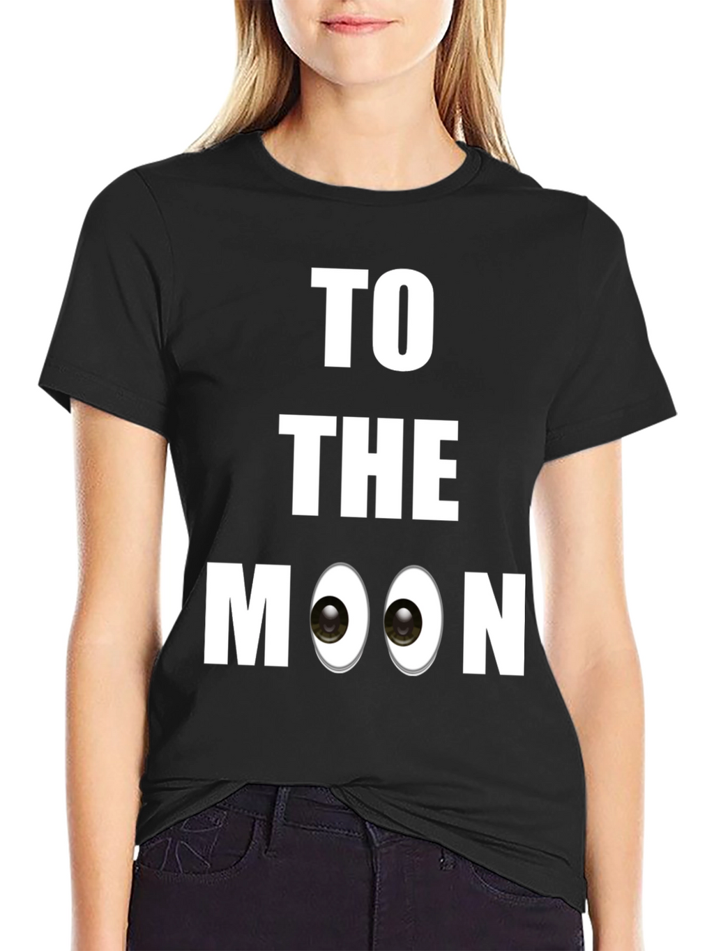 To The Moon Graphic Tee - Crypto Meme Shirt