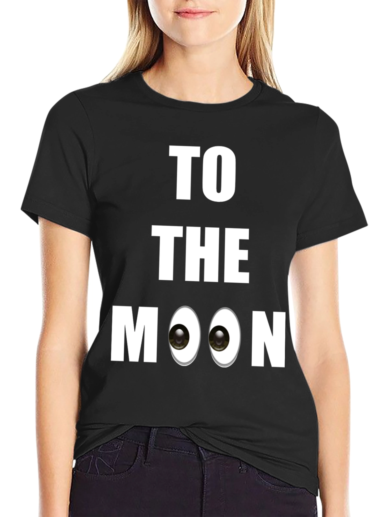To The Moon Graphic Tee - Crypto Meme Shirt