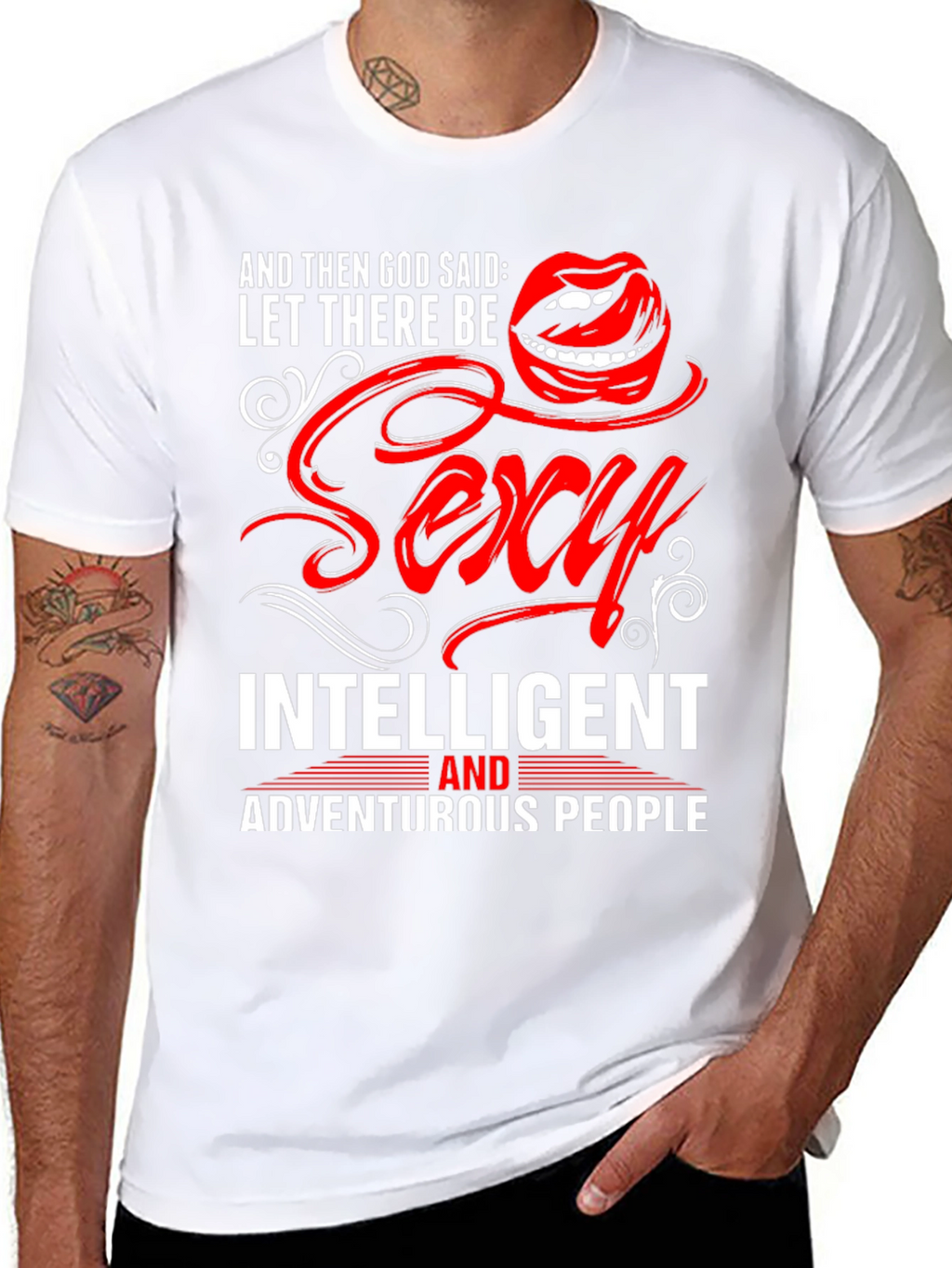 Sexy Intelligent Adventurous People T-Shirt