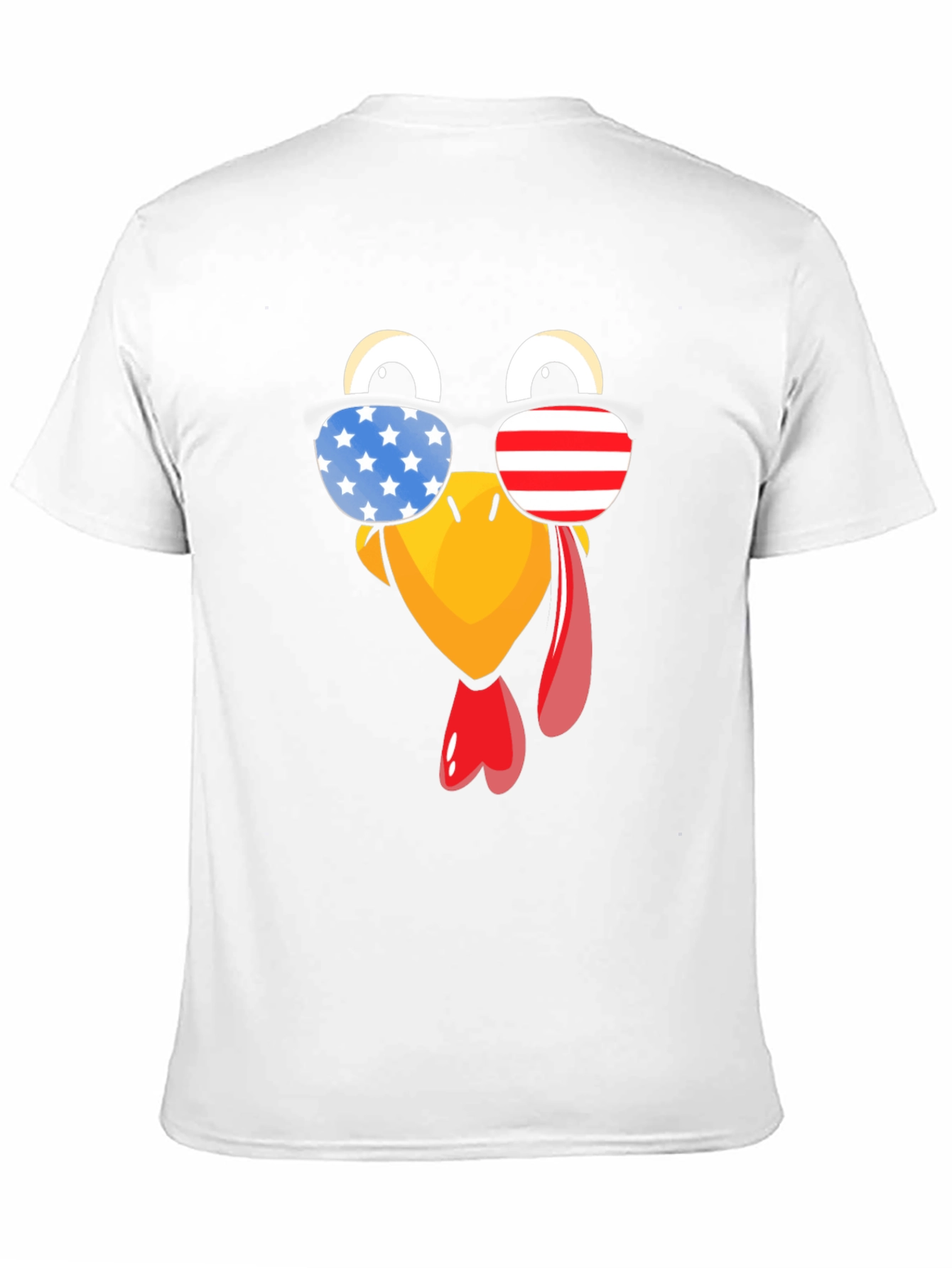 Patriotic Turkey Thanksgiving T-Shirt