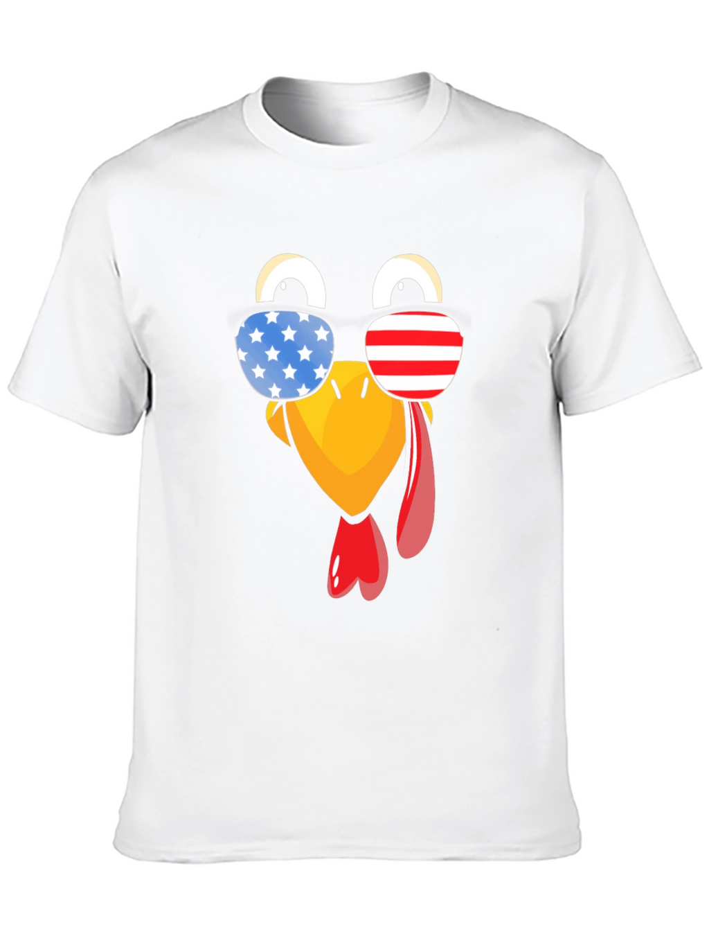 Patriotic Turkey Thanksgiving T-Shirt