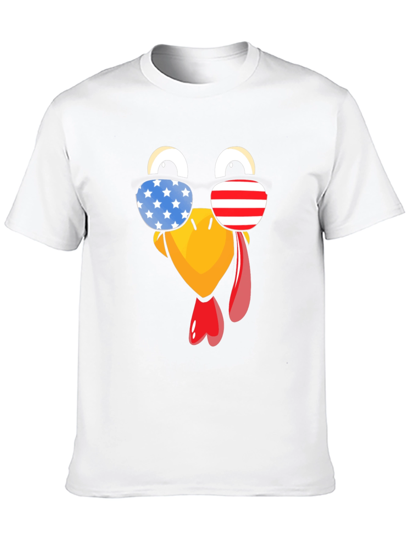 Patriotic Turkey Thanksgiving T-Shirt