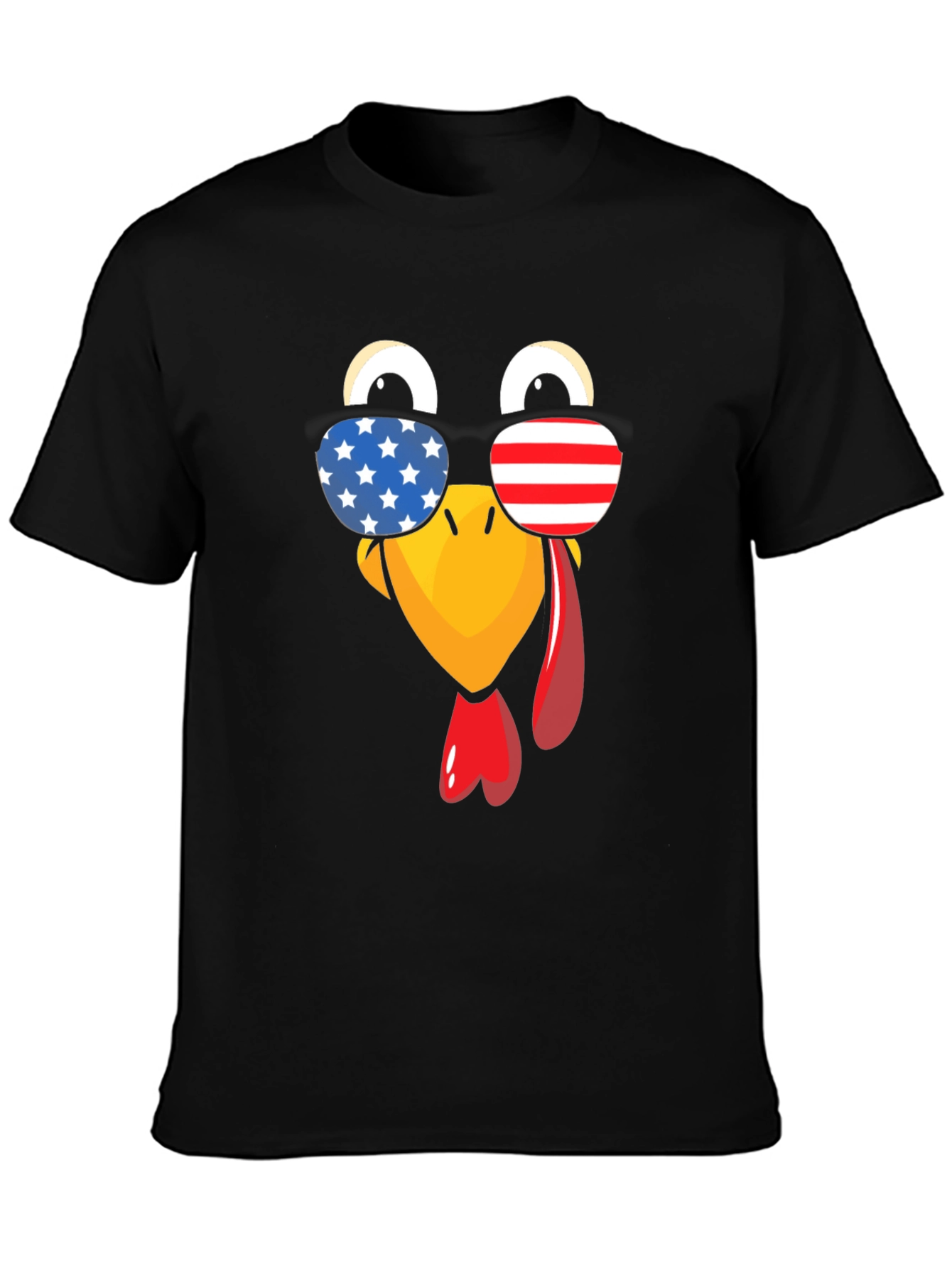 Patriotic Turkey Thanksgiving T-Shirt