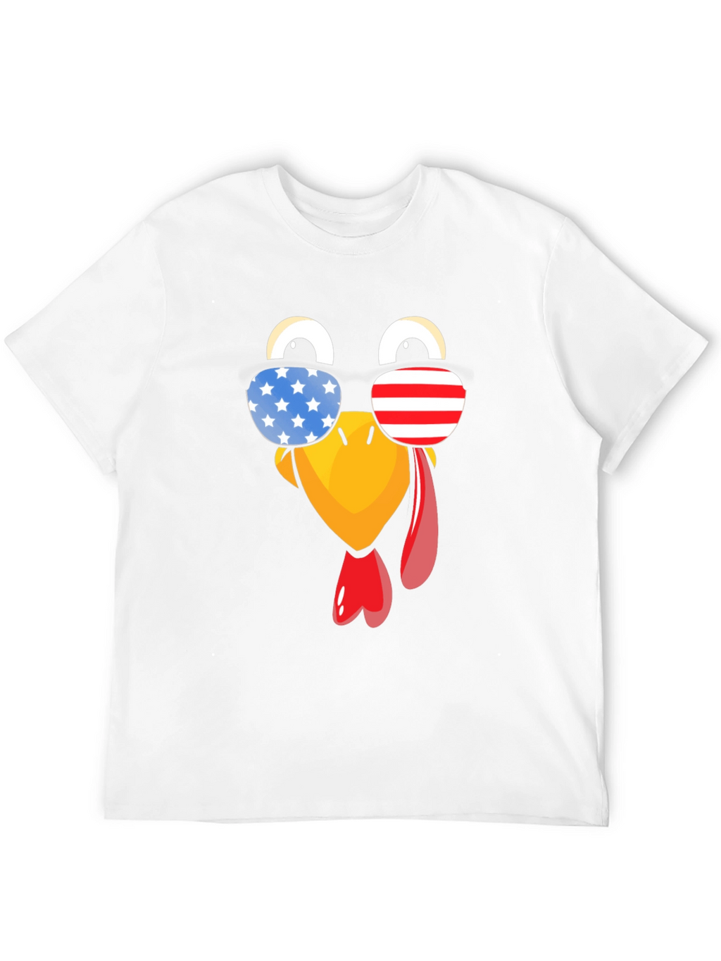 Patriotic Turkey Thanksgiving T-Shirt