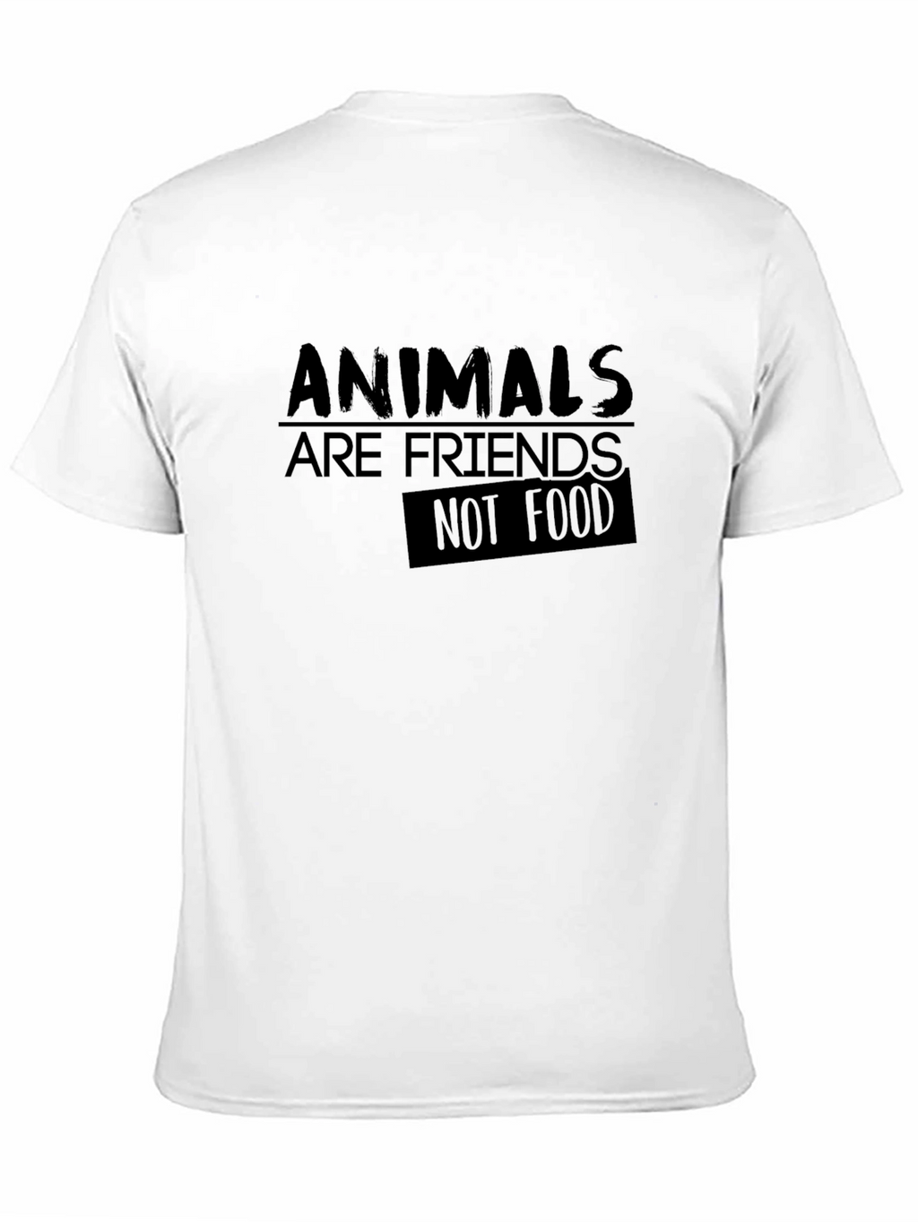 Animals Are Friends Not Food Tee