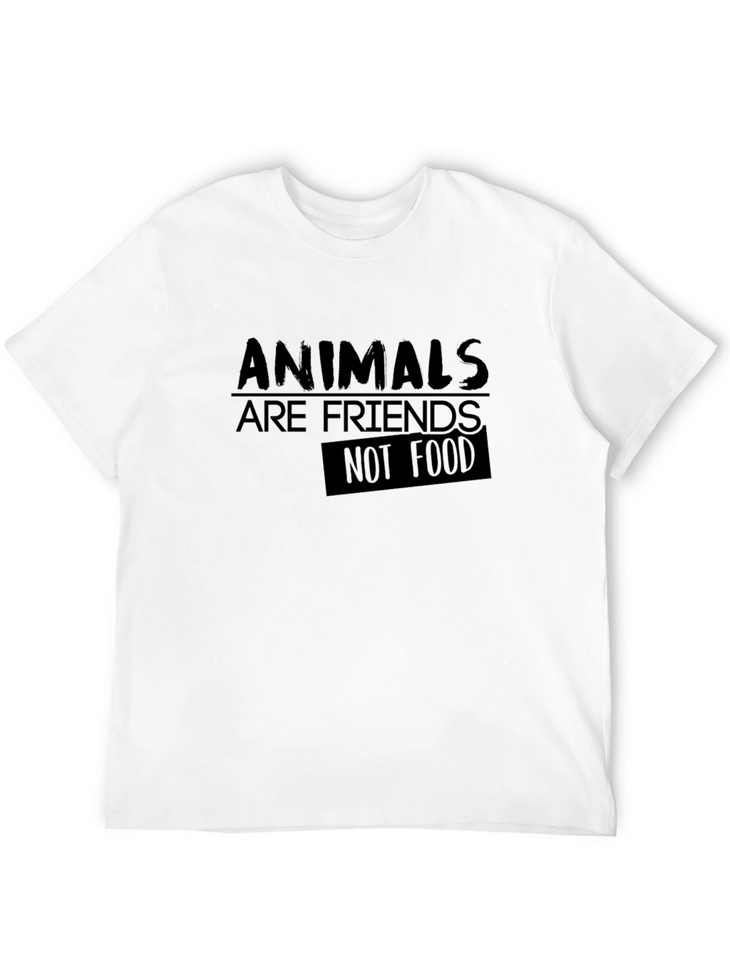 Animals Are Friends Not Food Tee