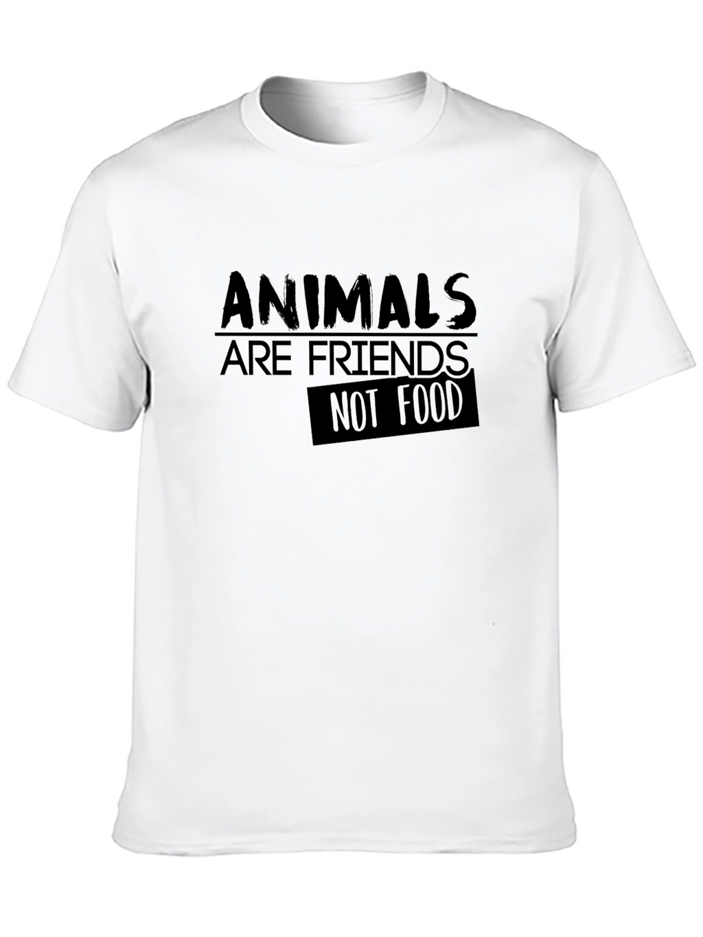 Animals Are Friends Not Food Tee