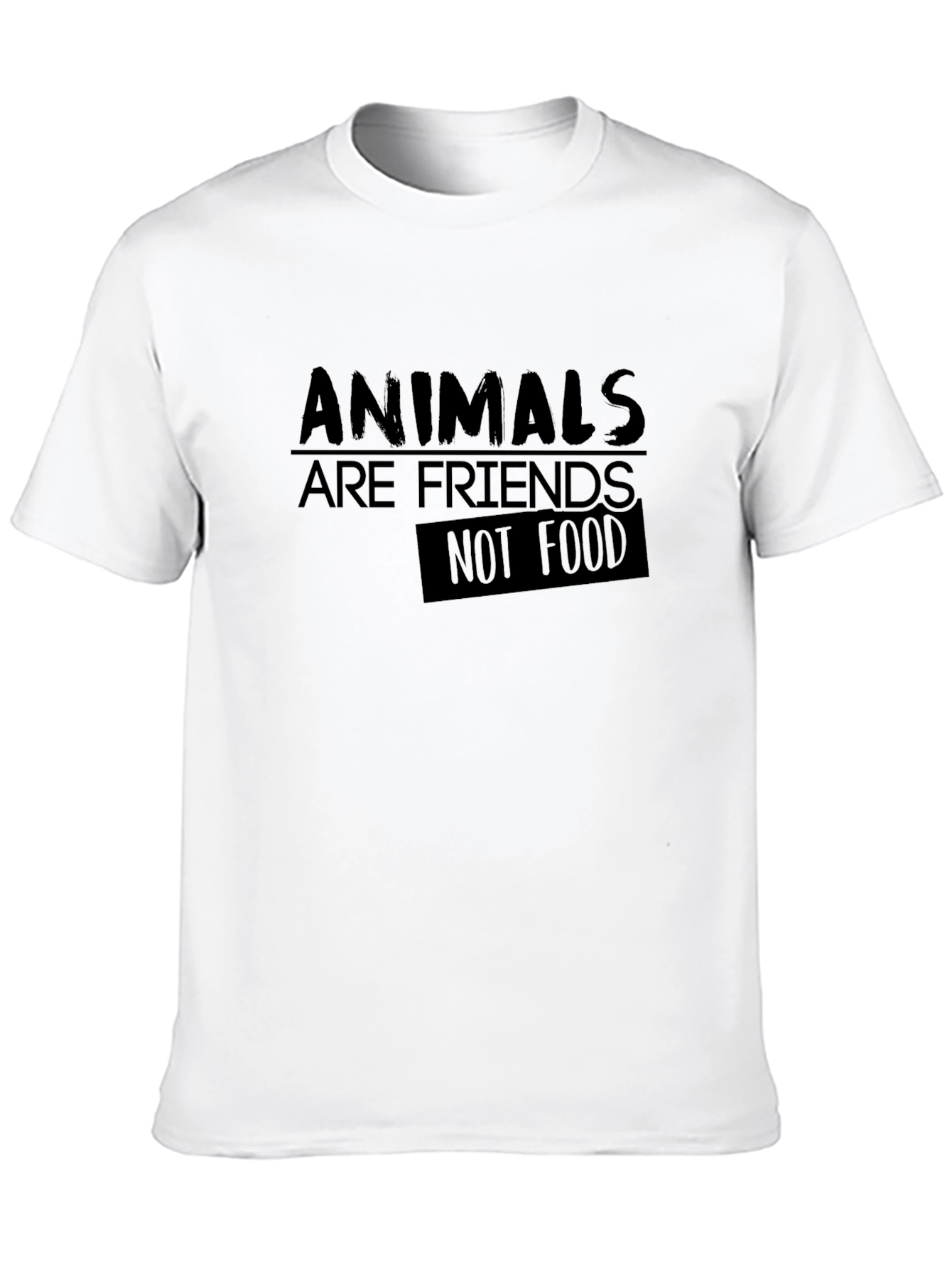 Animals Are Friends Not Food Tee