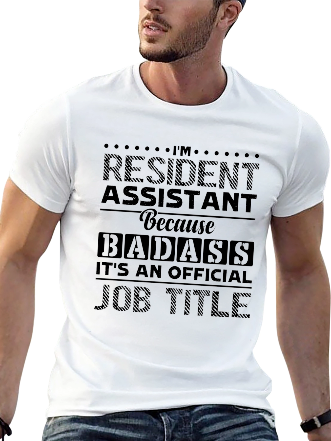 Resident Assistant Badass Graphic Tee