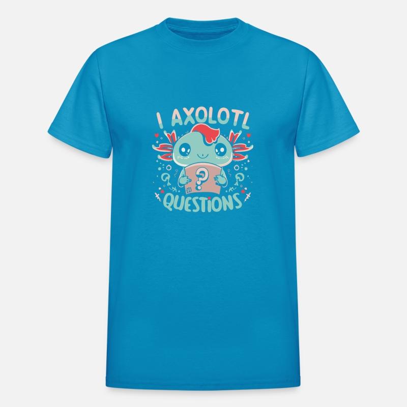 I Axolotl Questions Retro Funny Gift