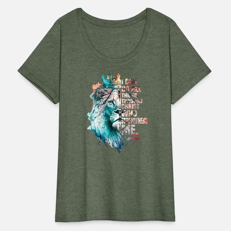 I Can Do All Things Through Christ Lion Faith